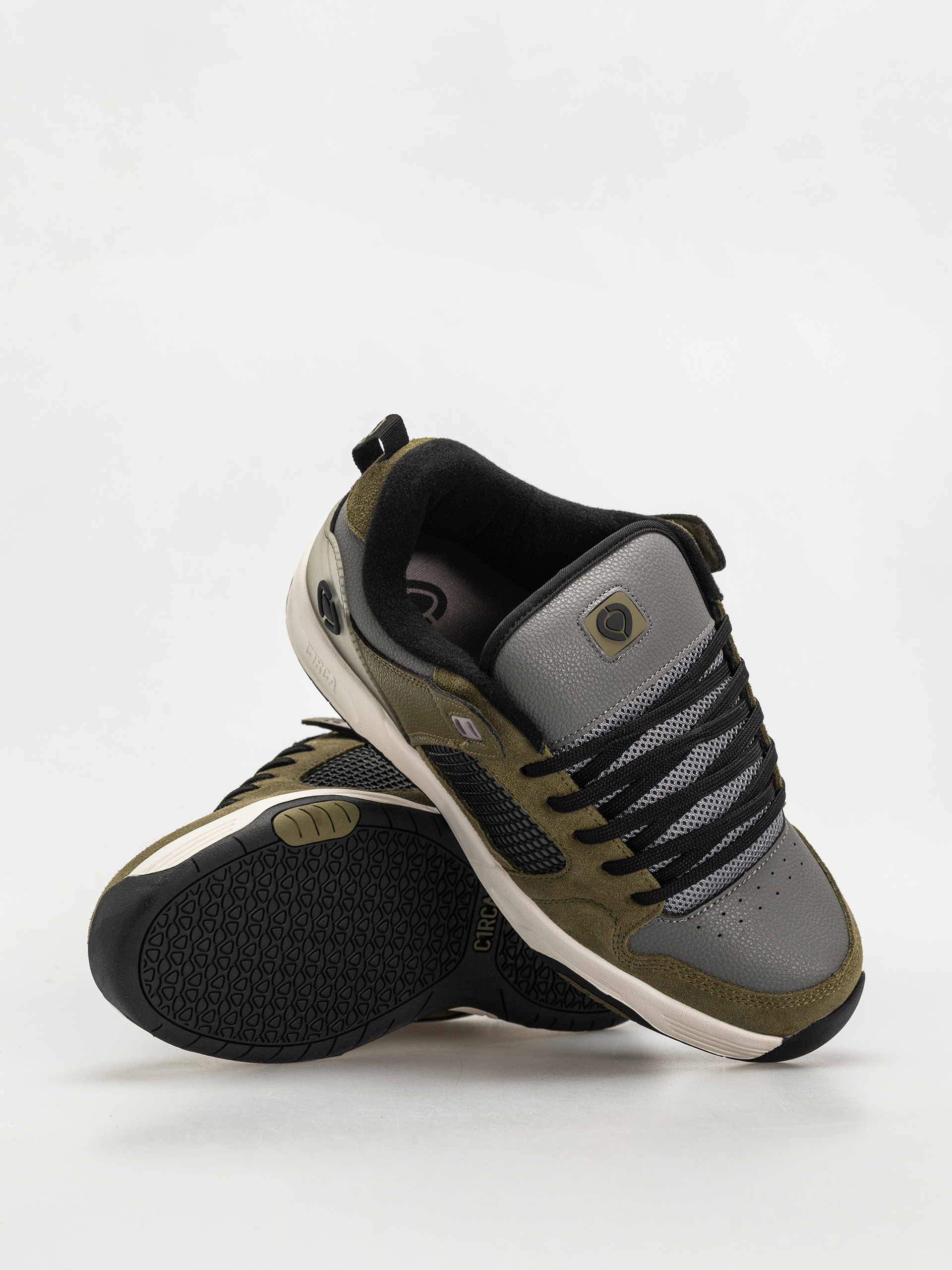 Topánky Circa Tave Tt (military/black/white)