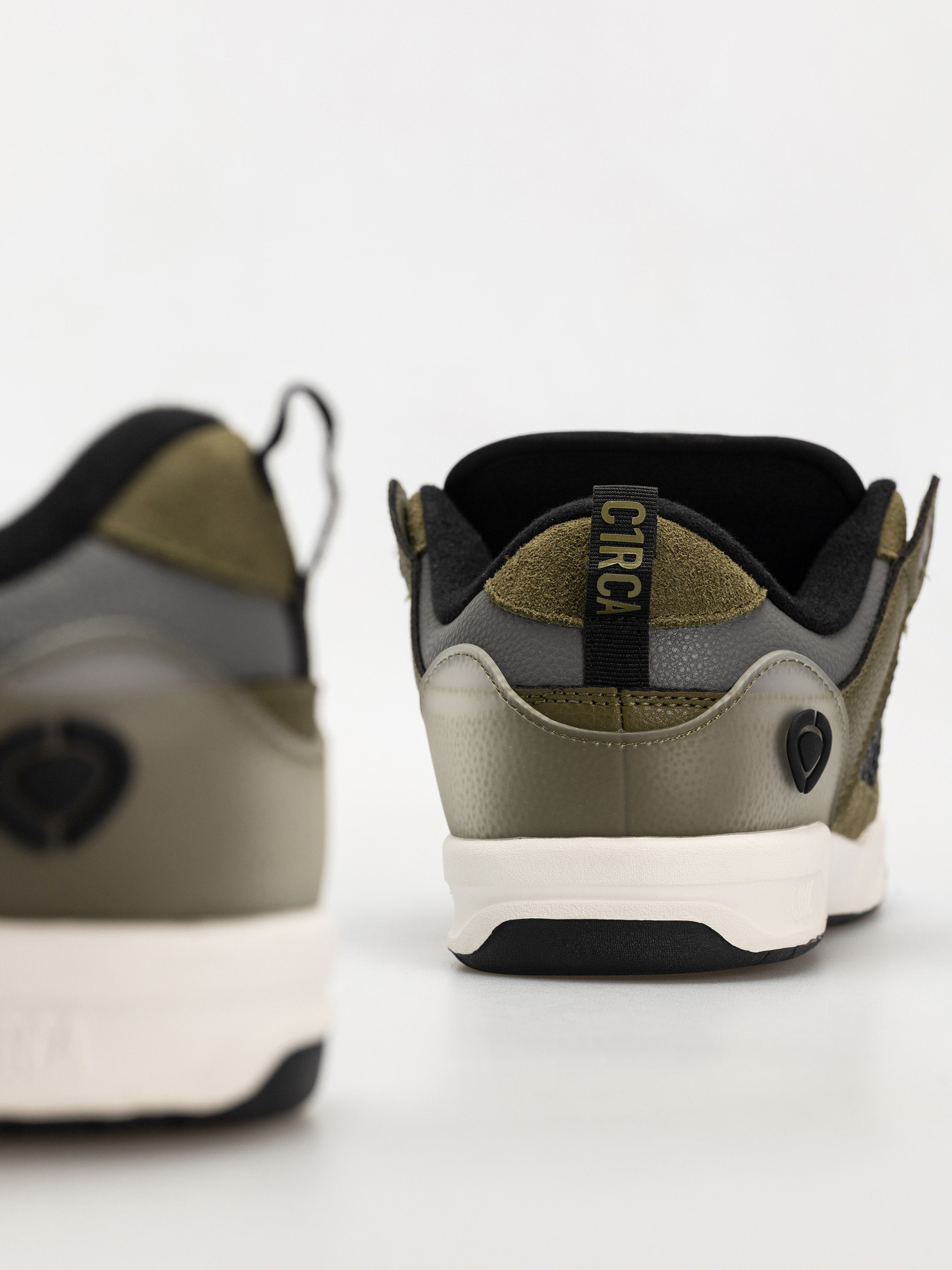 Topánky Circa Tave Tt (military/black/white)