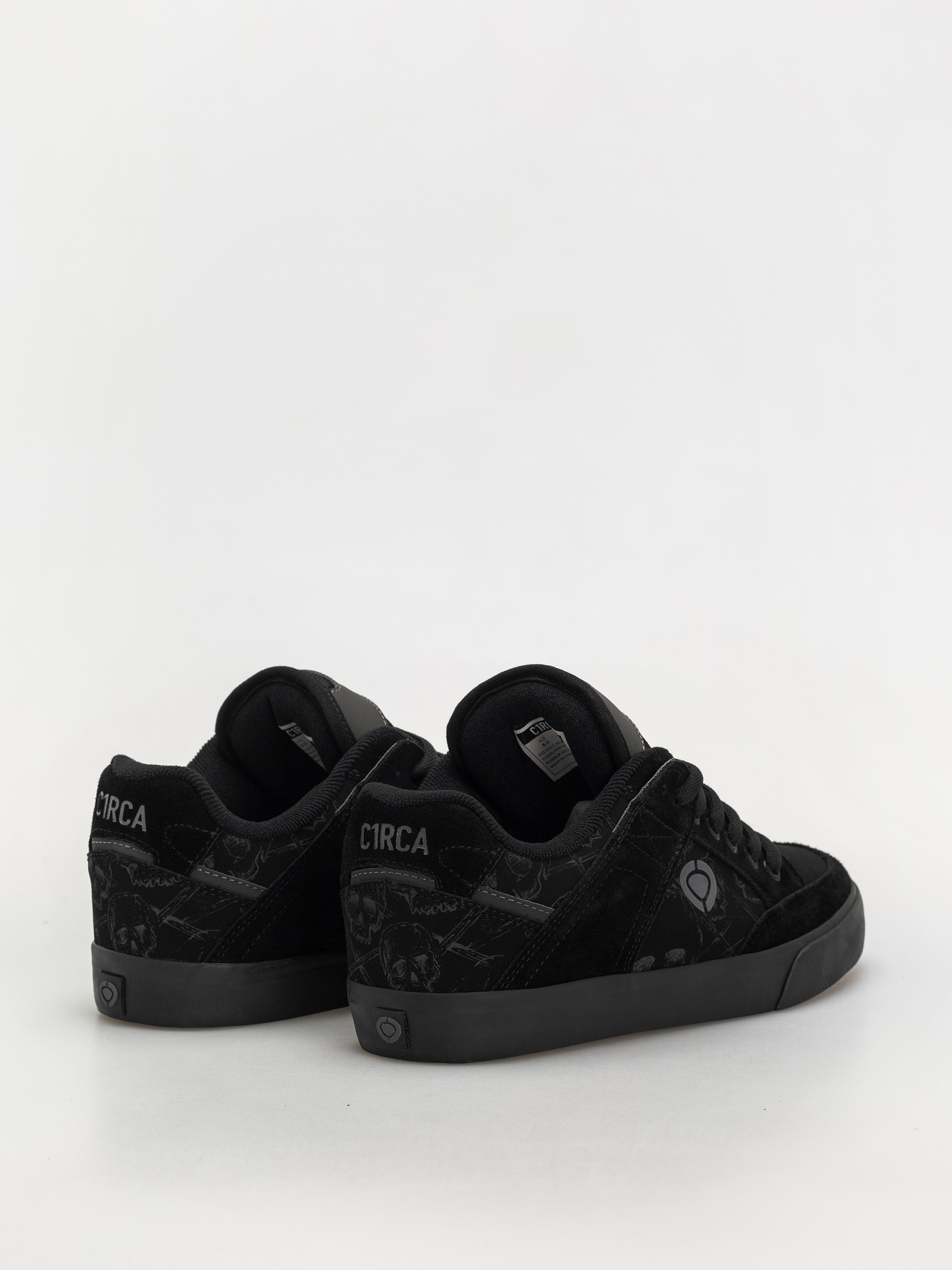 Topánky Circa 205 Vulc Se (black/black/skull)