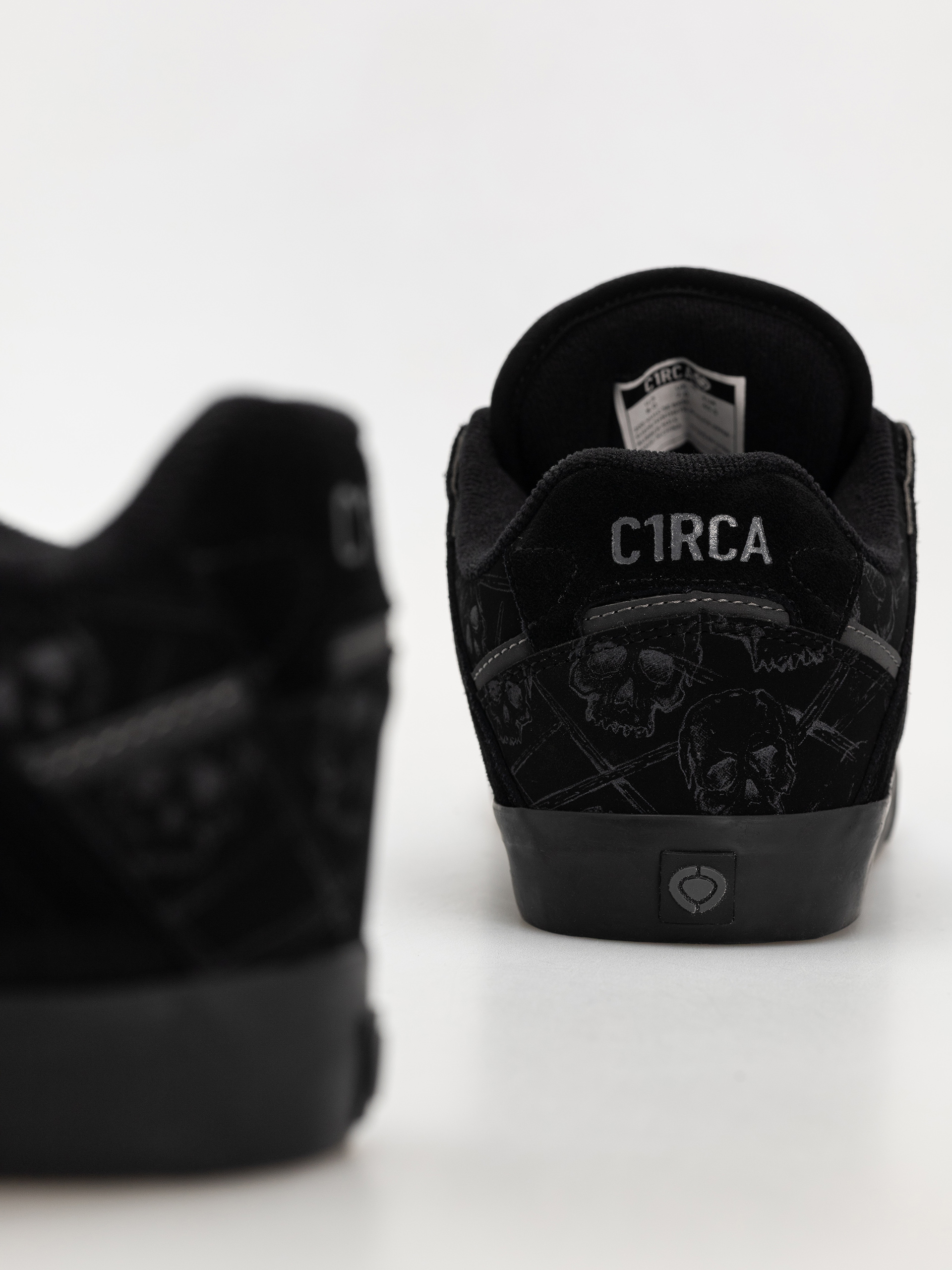 Topánky Circa 205 Vulc Se (black/black/skull)