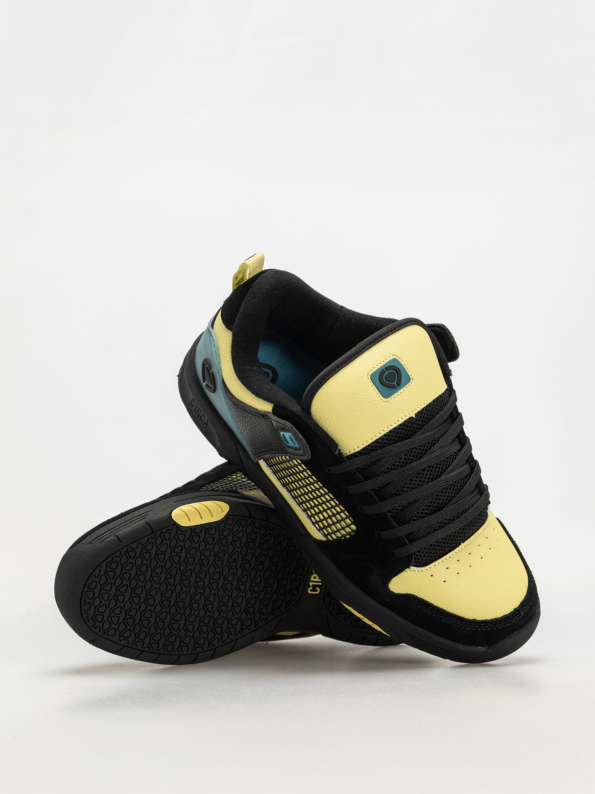 Topánky Circa Tave Tt (black/teal/canary yellow)