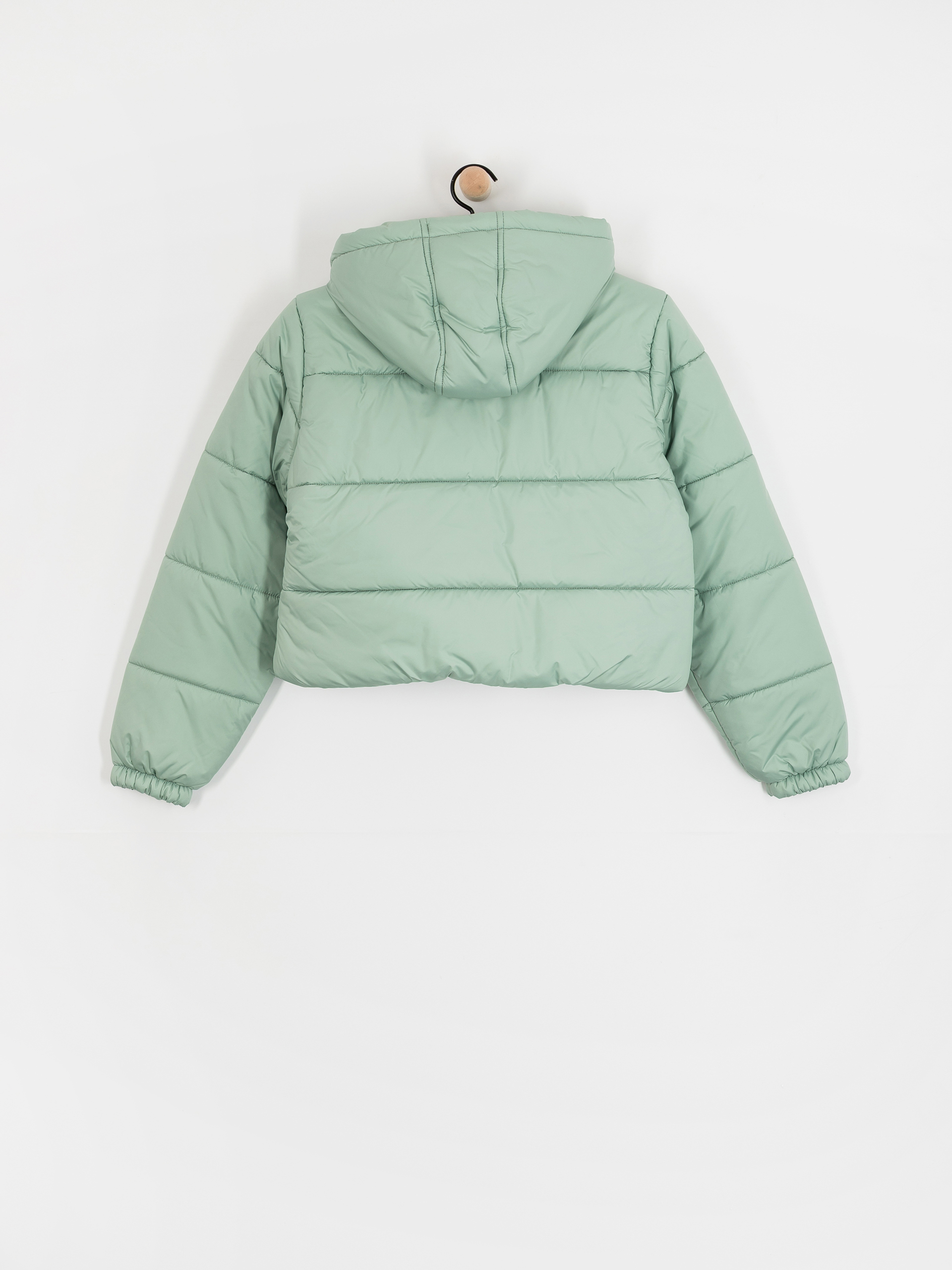 Bunda Vans Hillgate Cropped Puffer Wmn (gray olive)