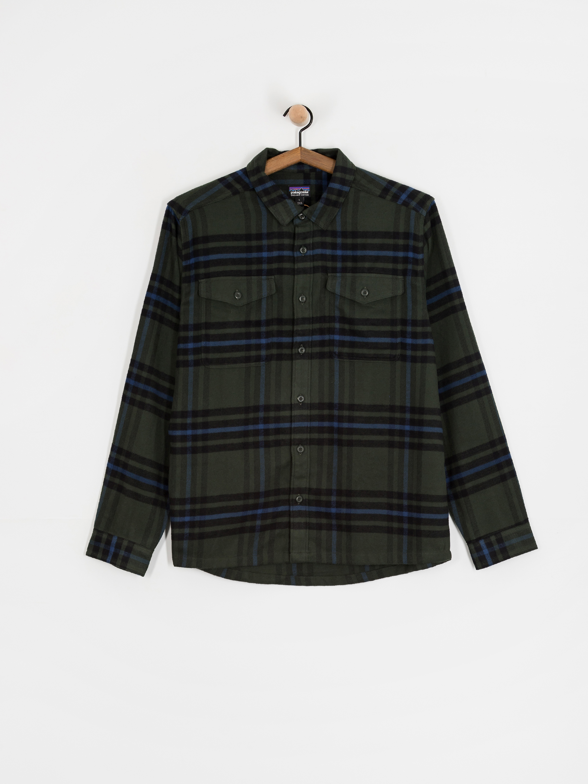 Košeľa Patagonia Fjord Flannel (catch old growth green)
