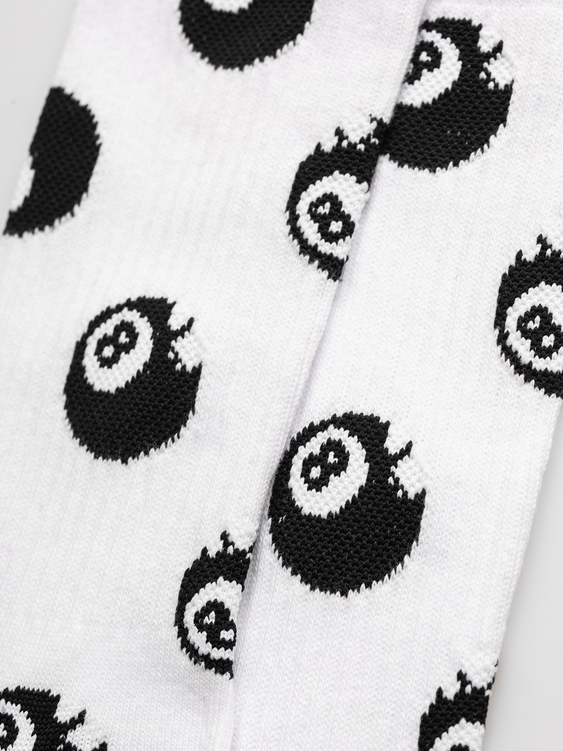 Ponožky Santa Cruz Winkowski Eight Ballr 2pk (white & black)