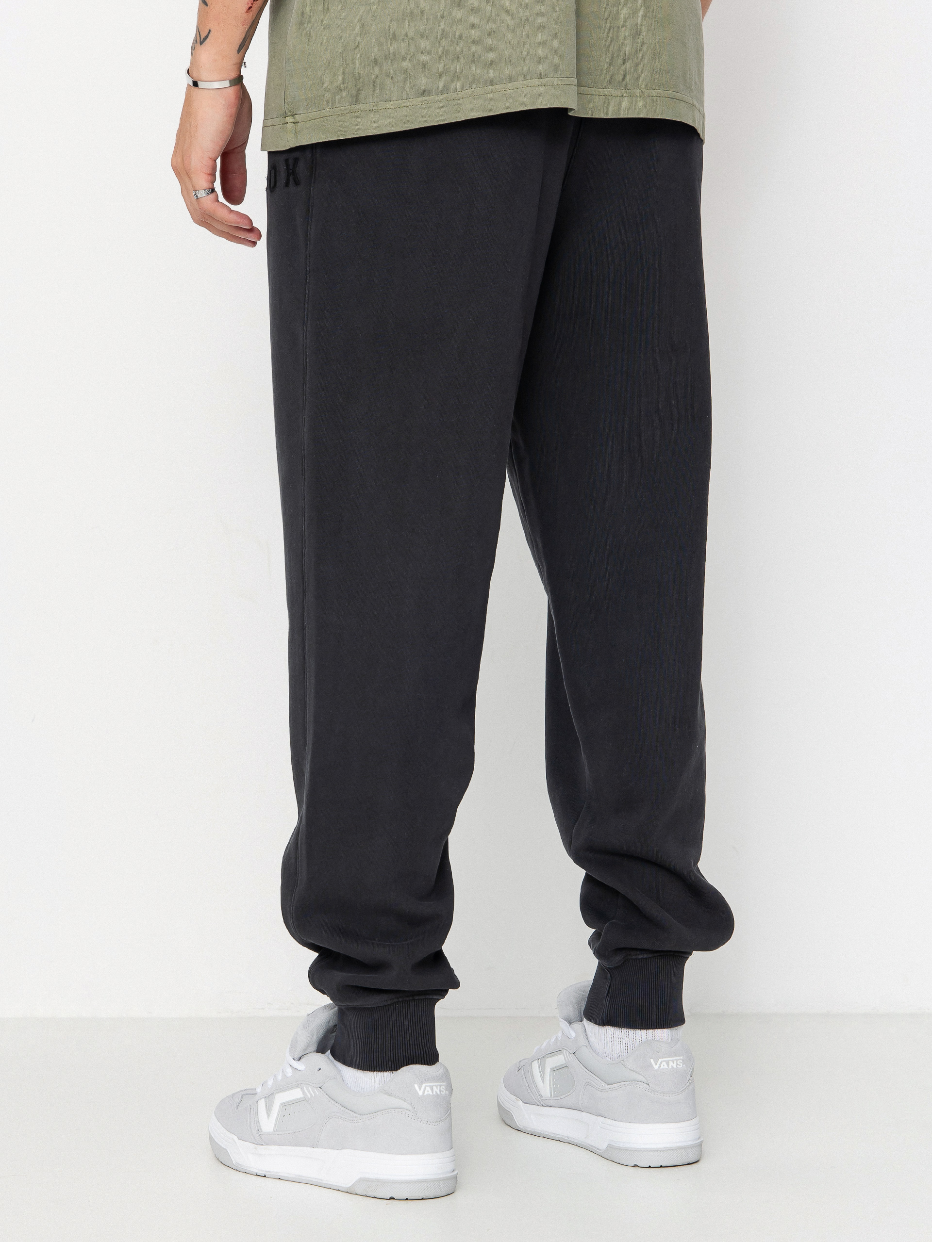 Nohavice Fox Wordmark Fleece Jogger (black)