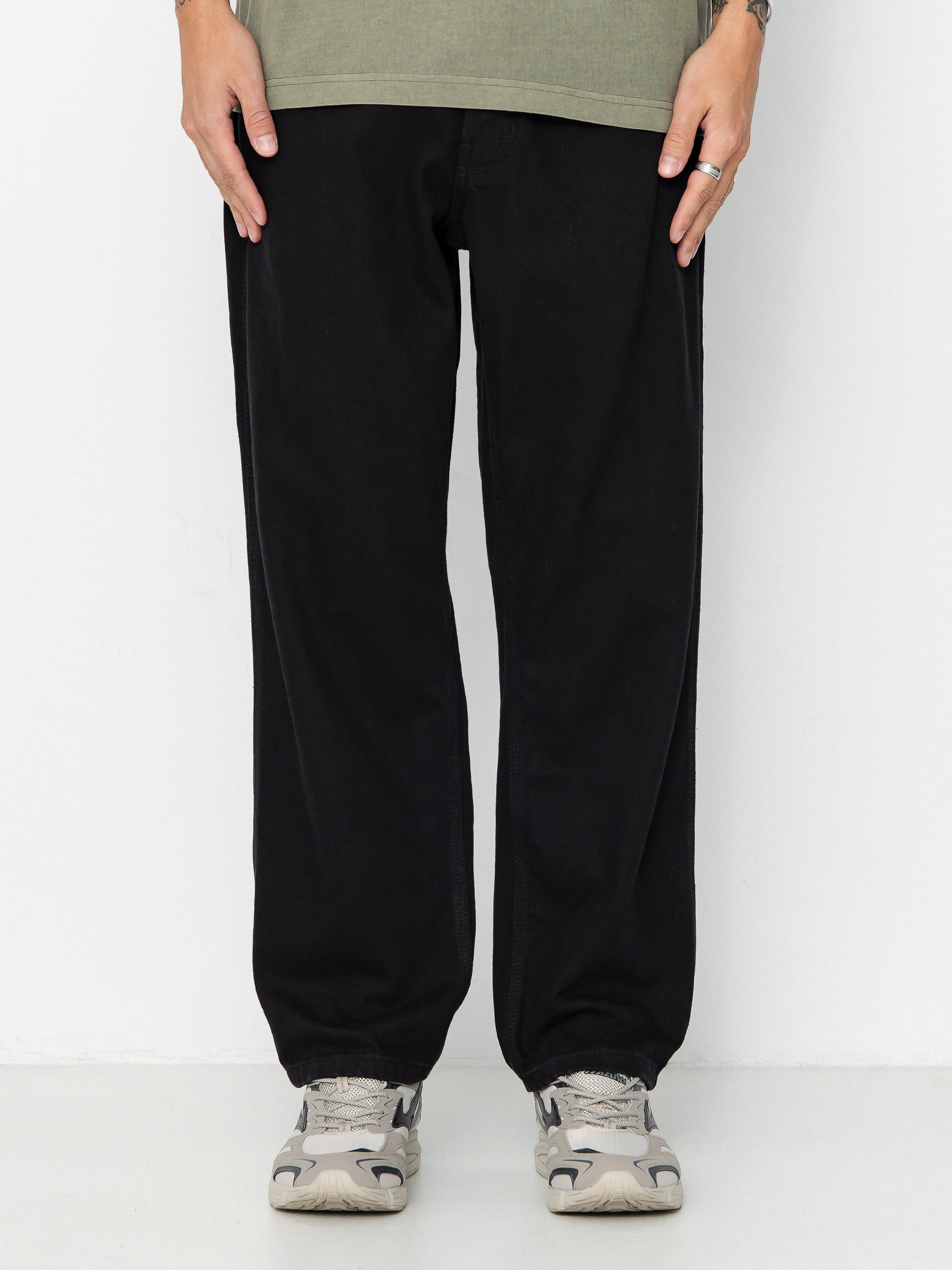 Nohavice Vans Skate Check 5 Loose Denim (black denim)