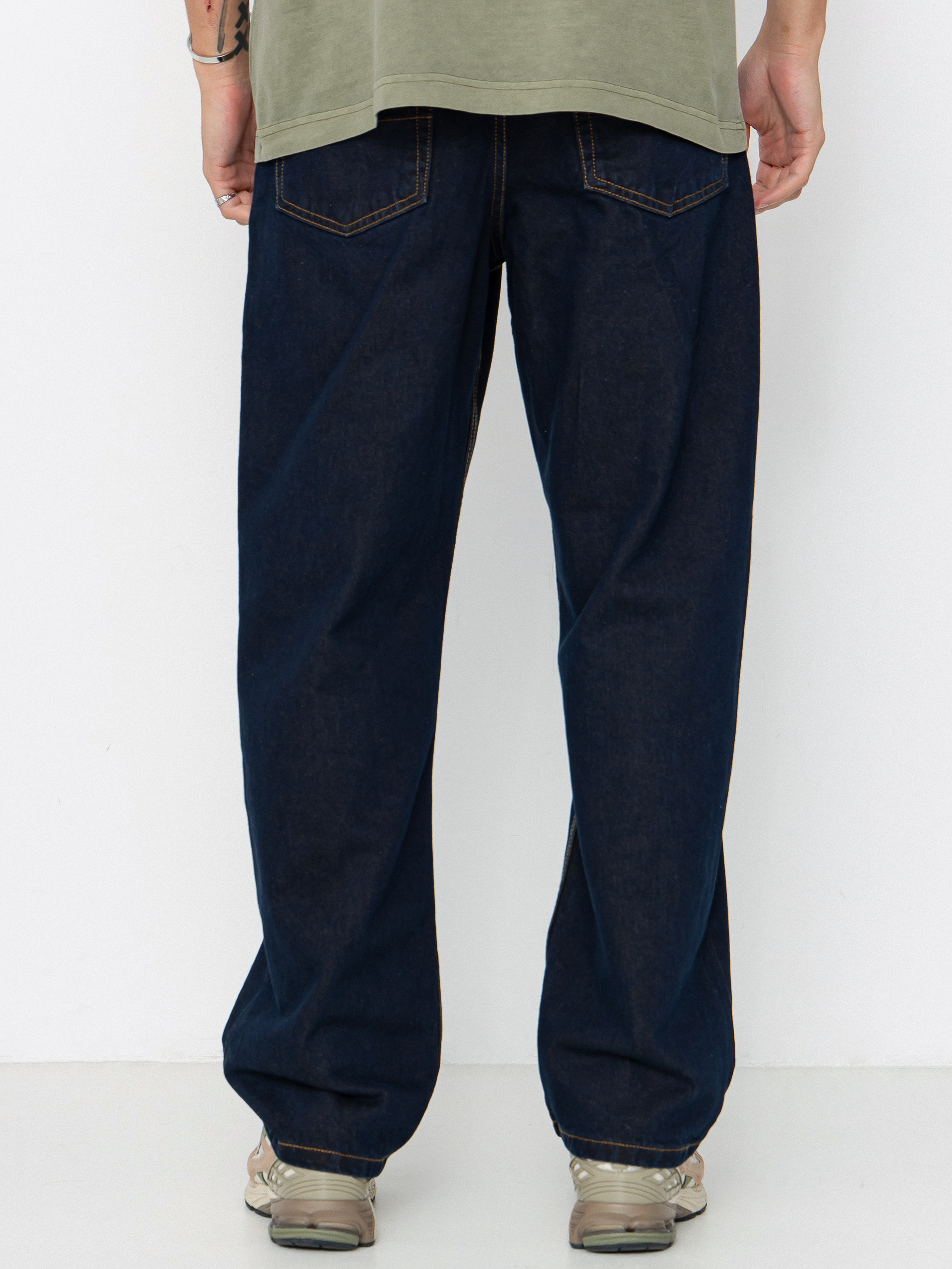Nohavice Vans Check 5 Loose Denim (dark rinse)