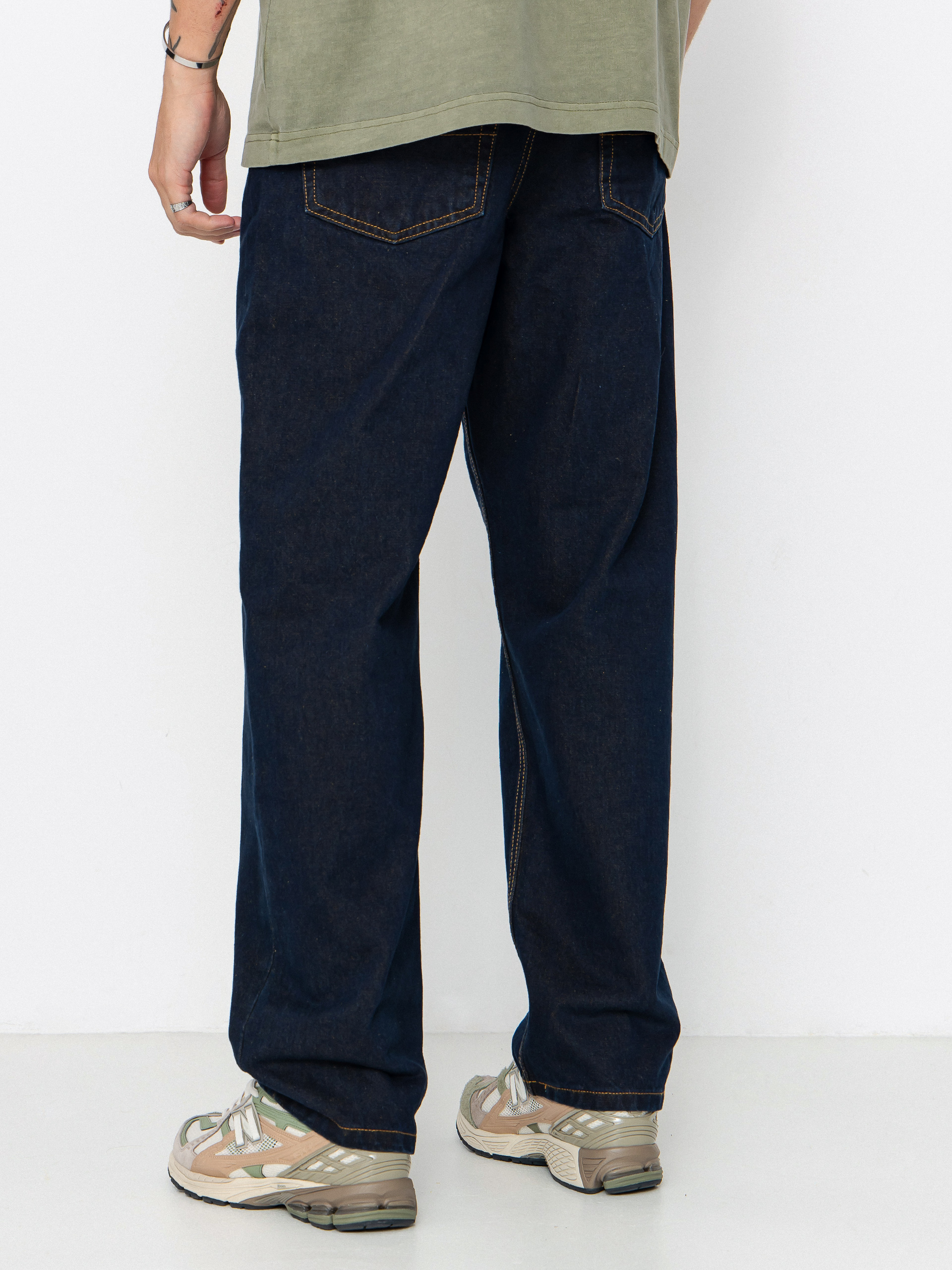 Nohavice Vans Check 5 Loose Denim (dark rinse)
