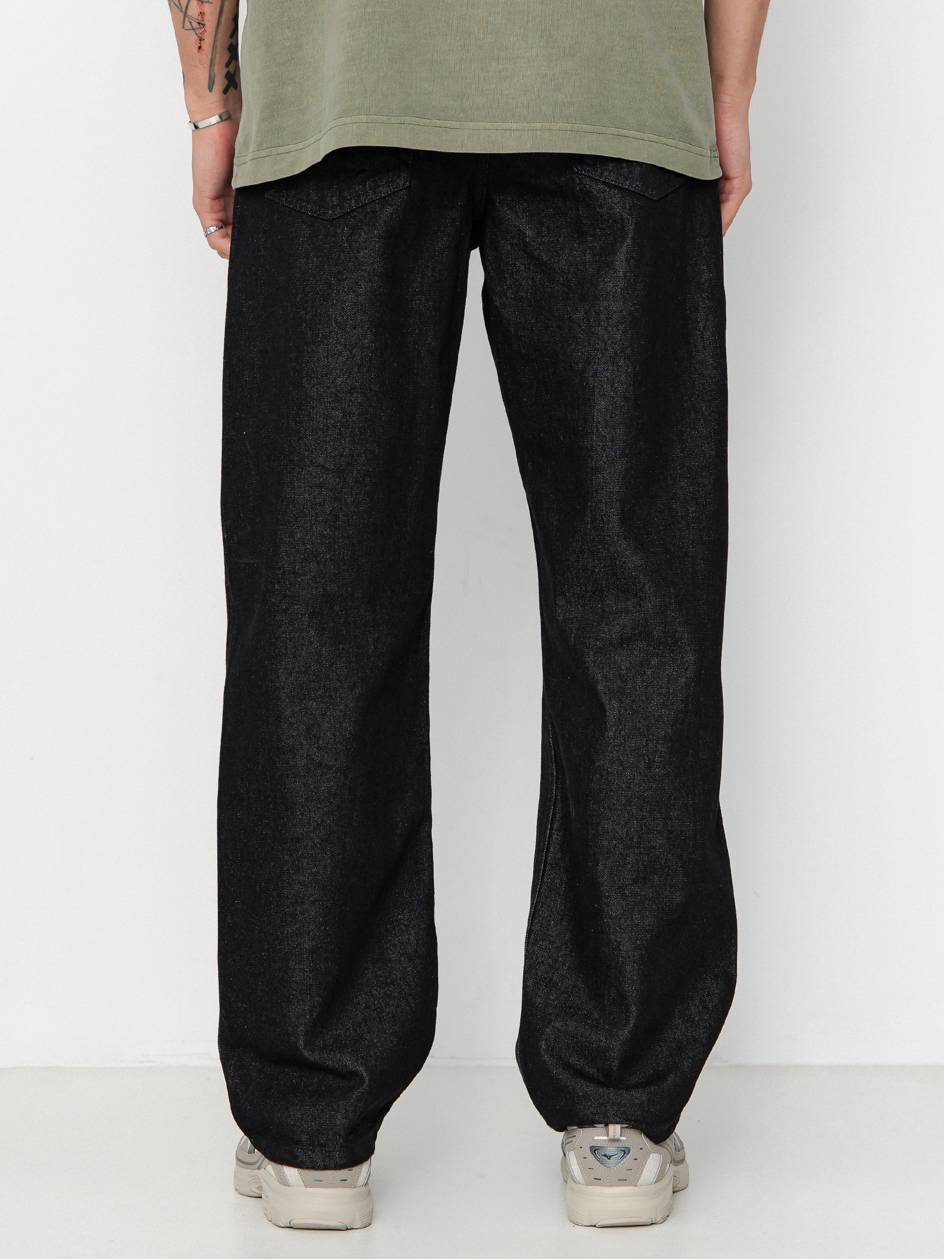 Nohavice Vans Check 5 Loose Denim (black rinse)