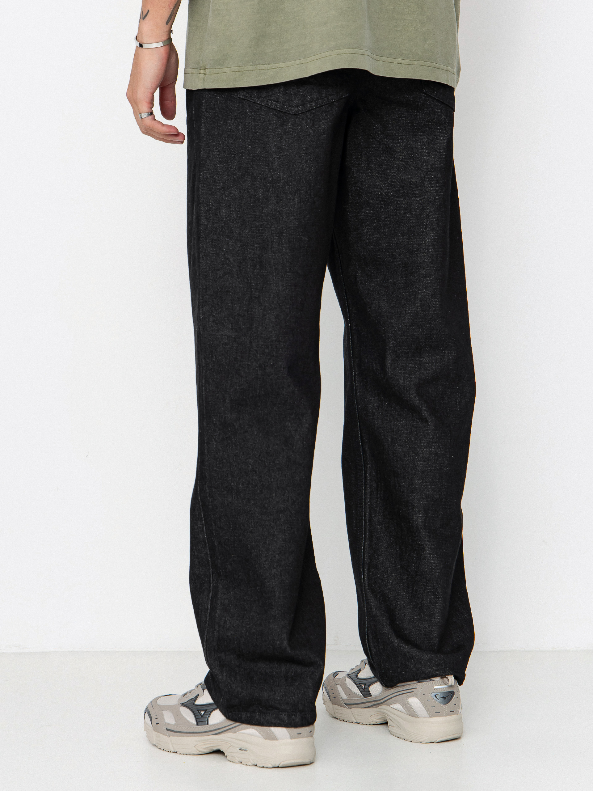 Nohavice Vans Check 5 Loose Denim (black rinse)