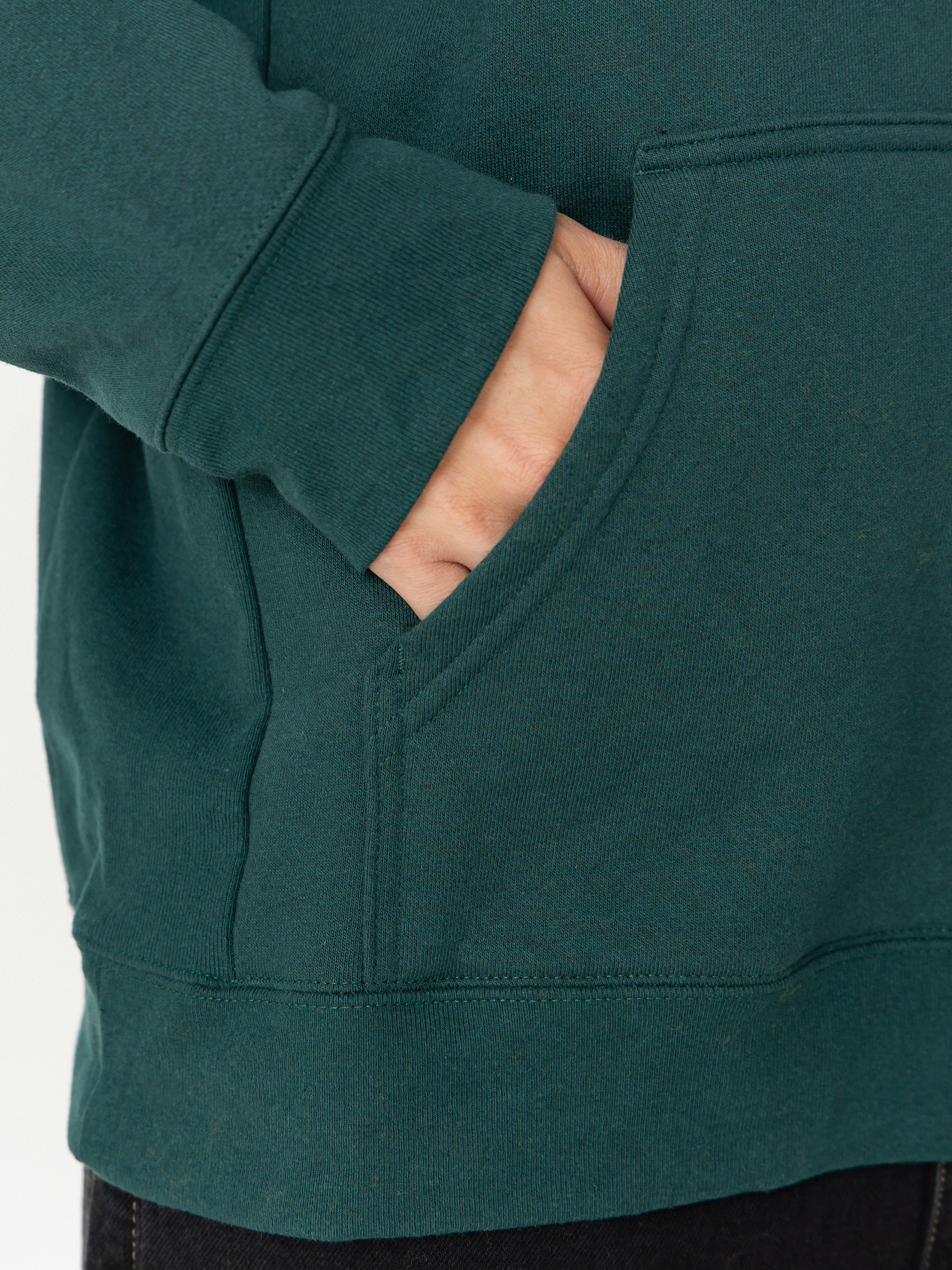 Mikina s kapucňou Patagonia P 6 Logo Uprisal HD (cascade green)