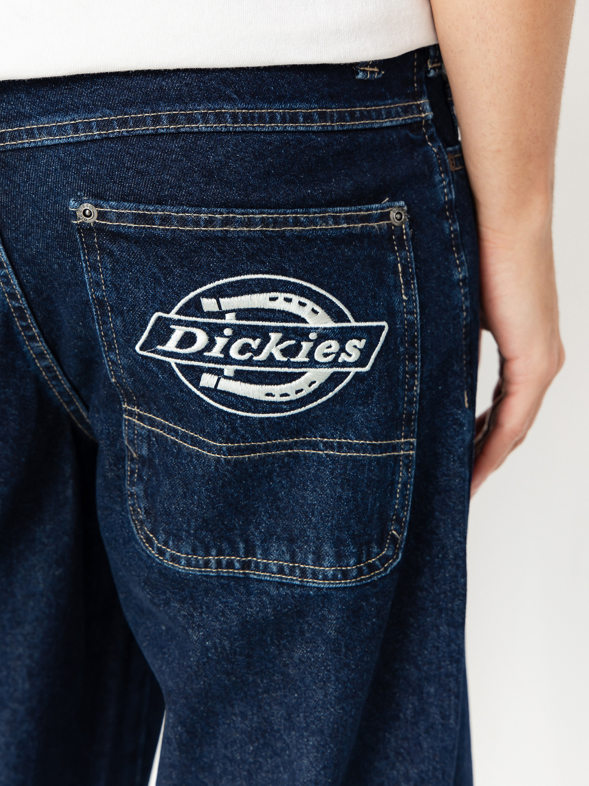 Nohavice Dickies Hilham (dark indigo)