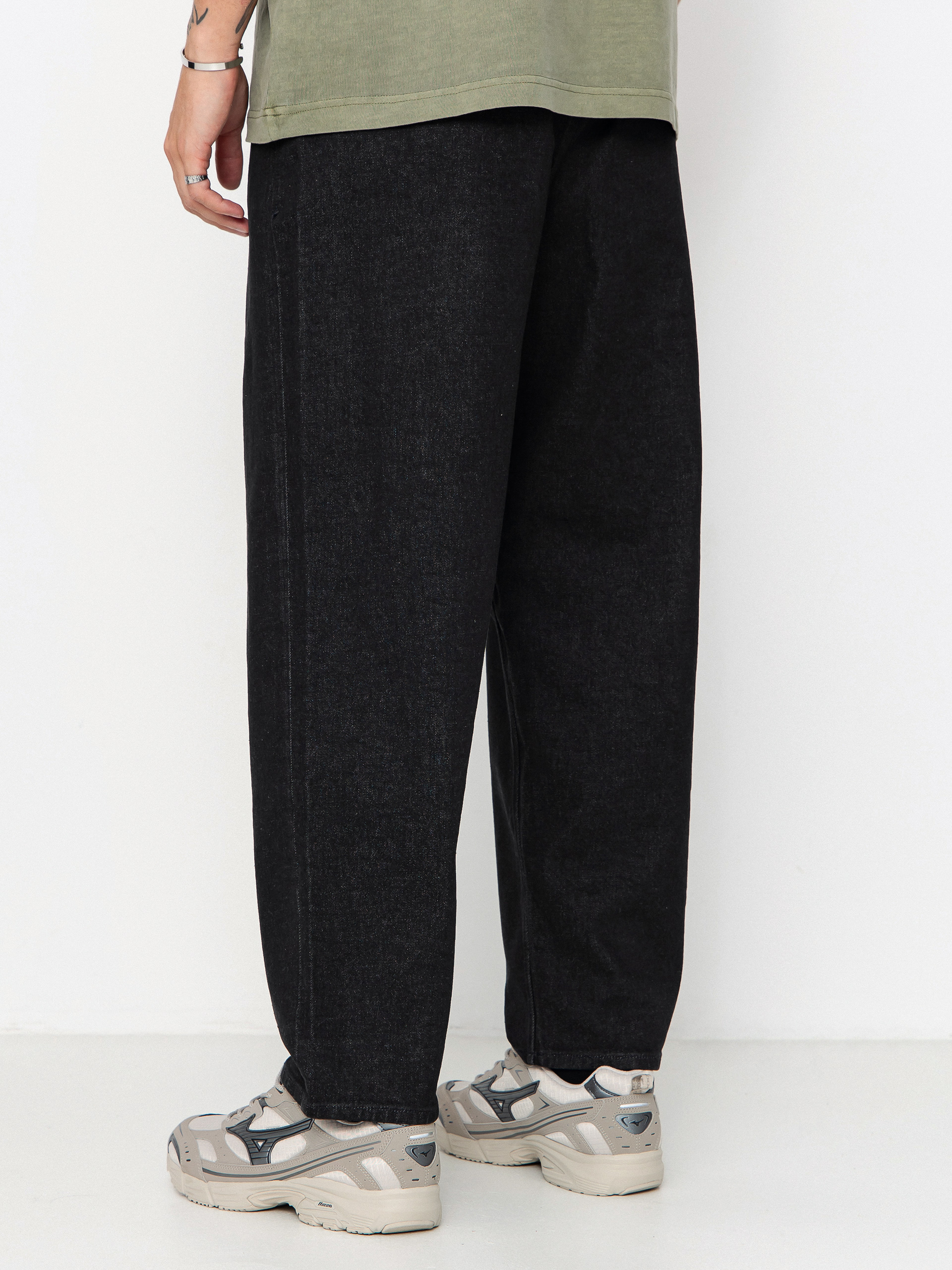 Nohavice Volcom Freazy Loose Ew Denim (black wash)