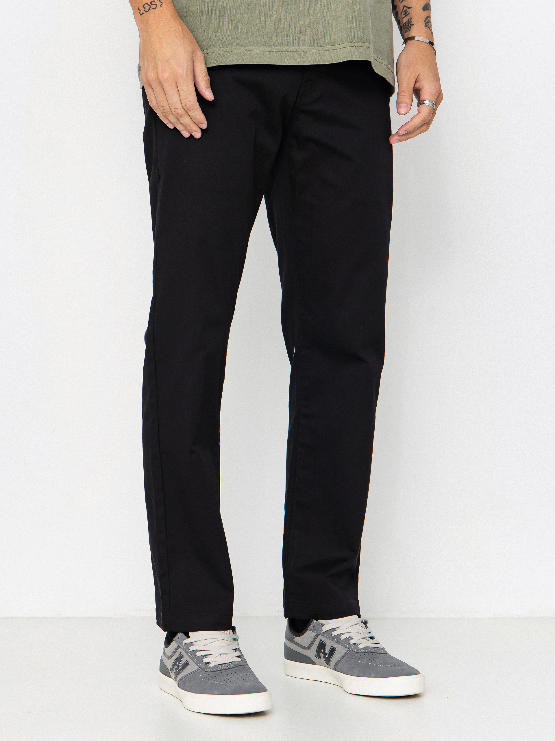 Nohavice Volcom Frickin Modern Stret (black)