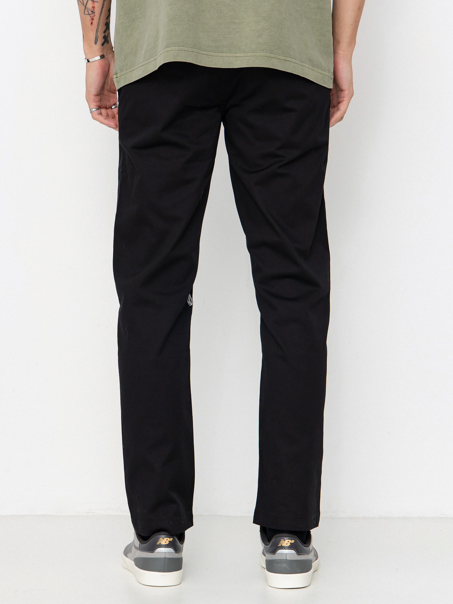 Nohavice Volcom Frickin Modern Stret (black)
