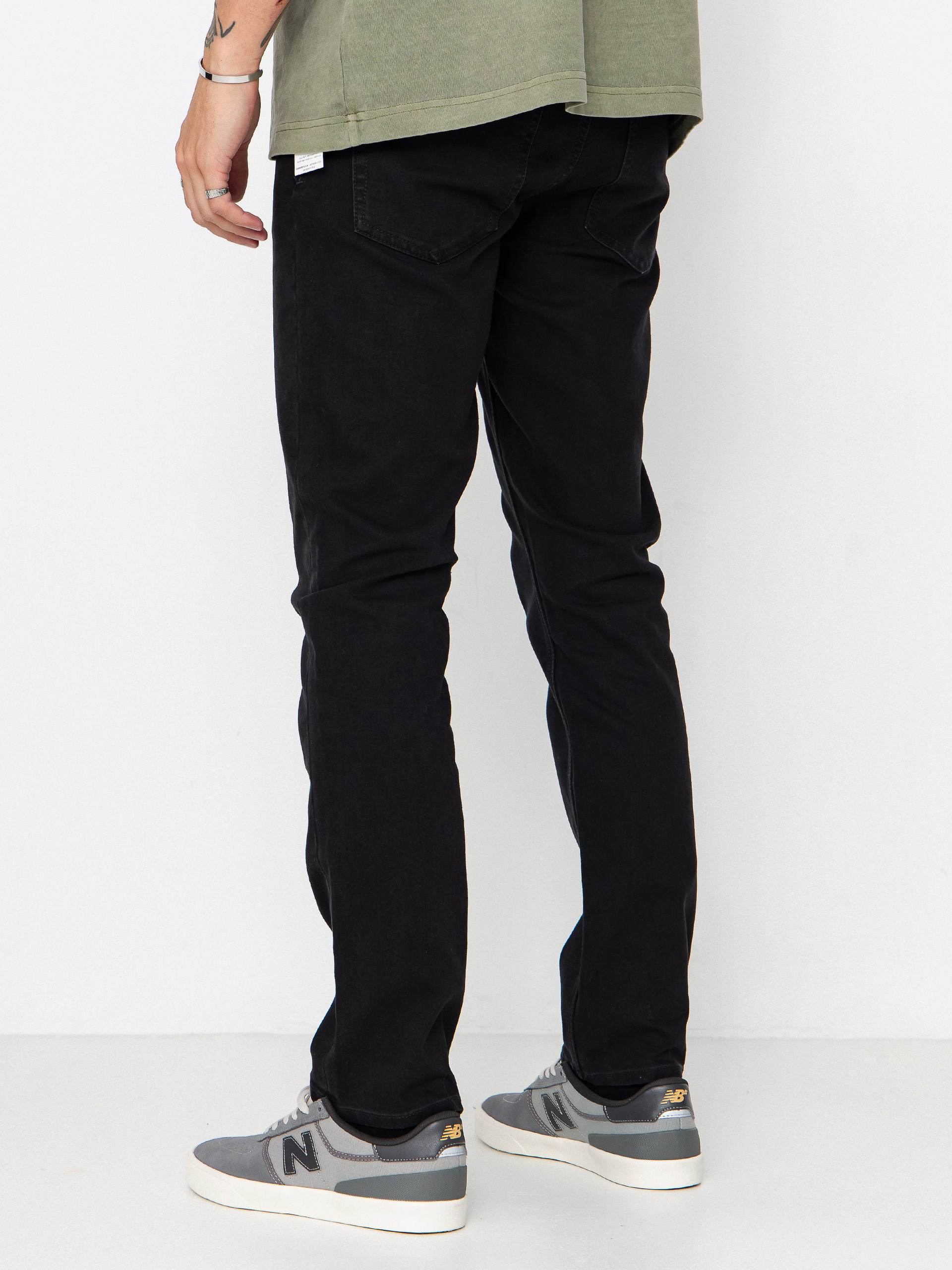 Nohavice Volcom Vorta Denim (black out)