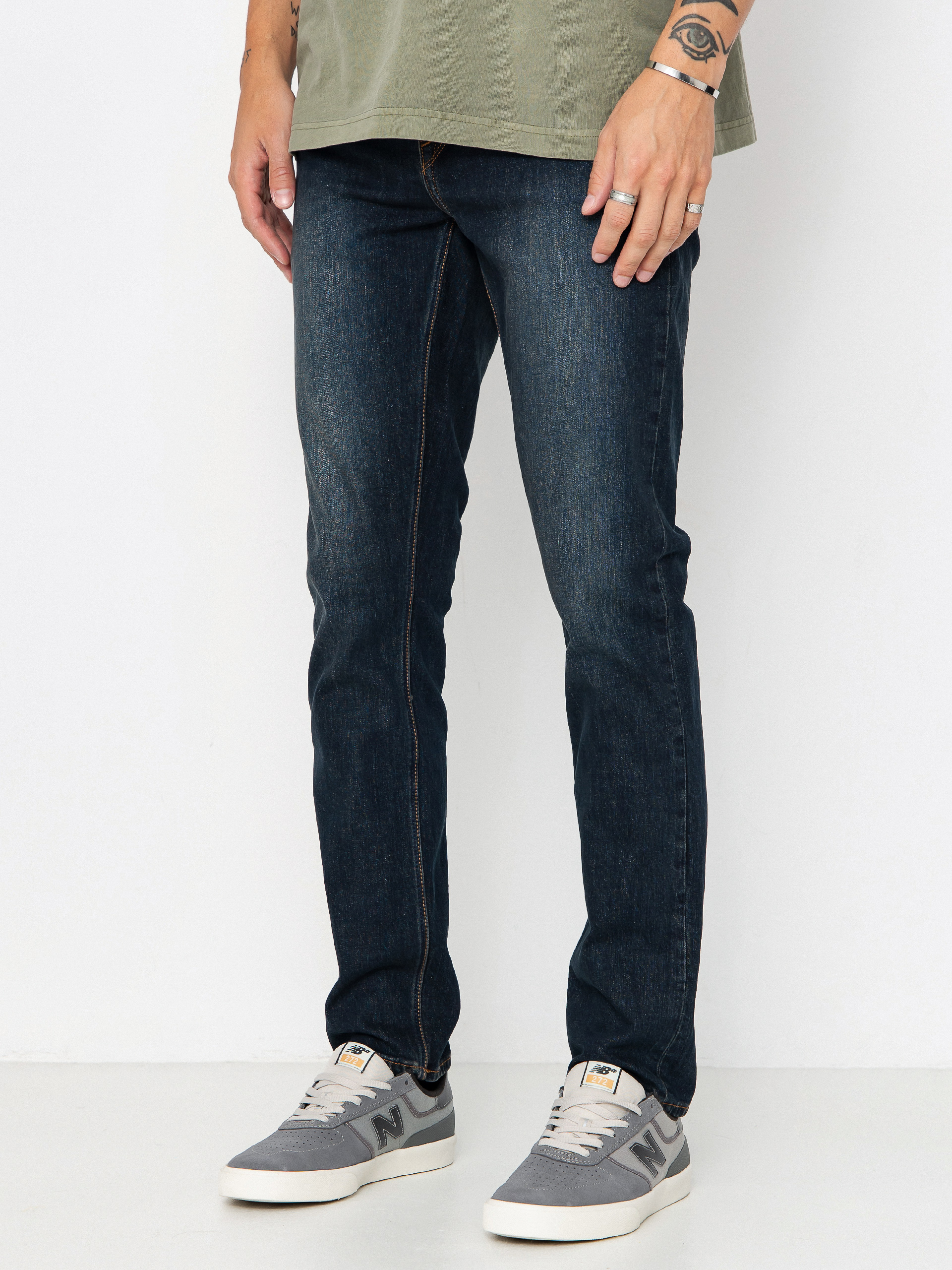 Nohavice Volcom Vorta Denim (new vintage blue)