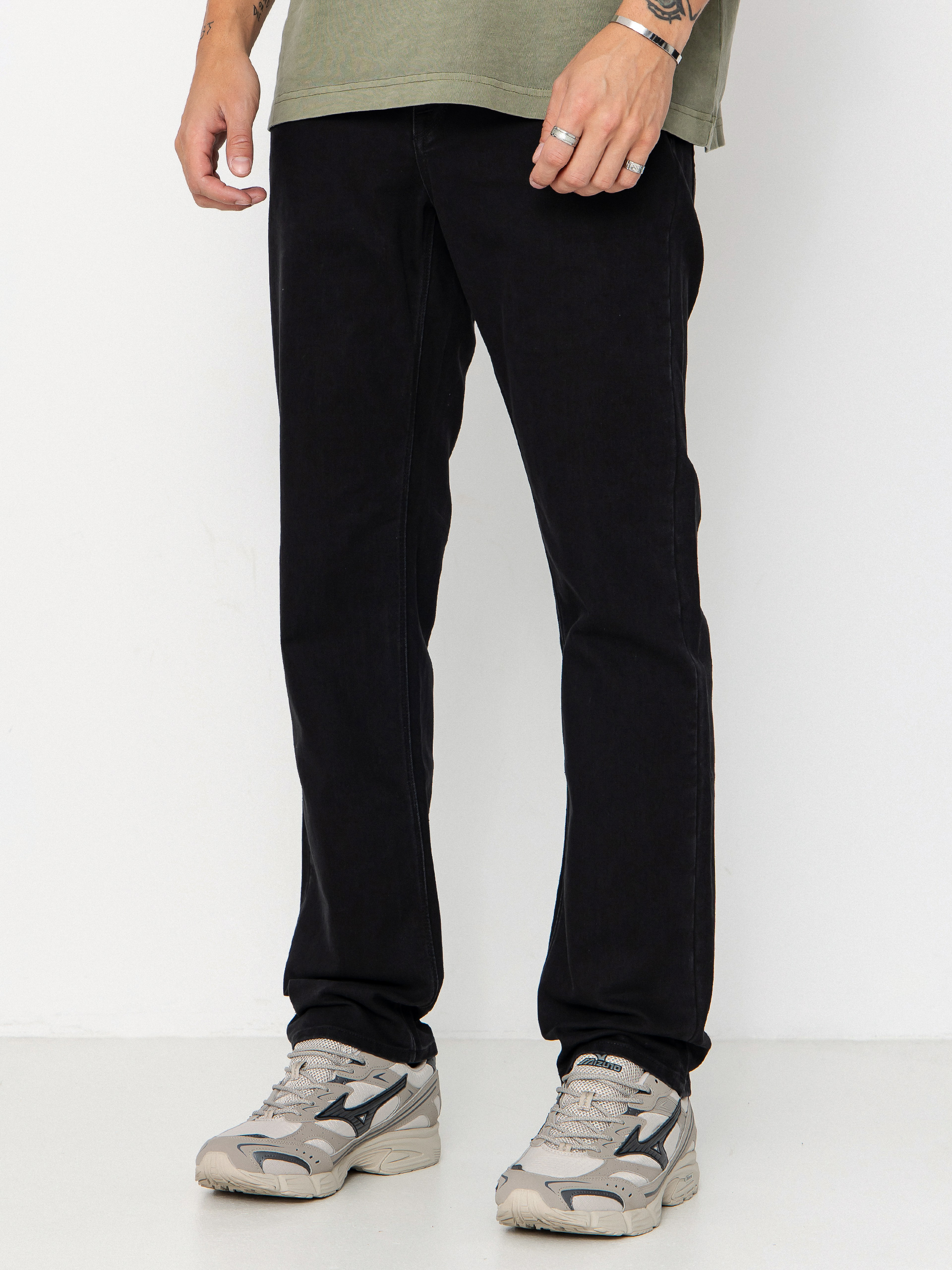Nohavice Volcom Solver Denim (black out)