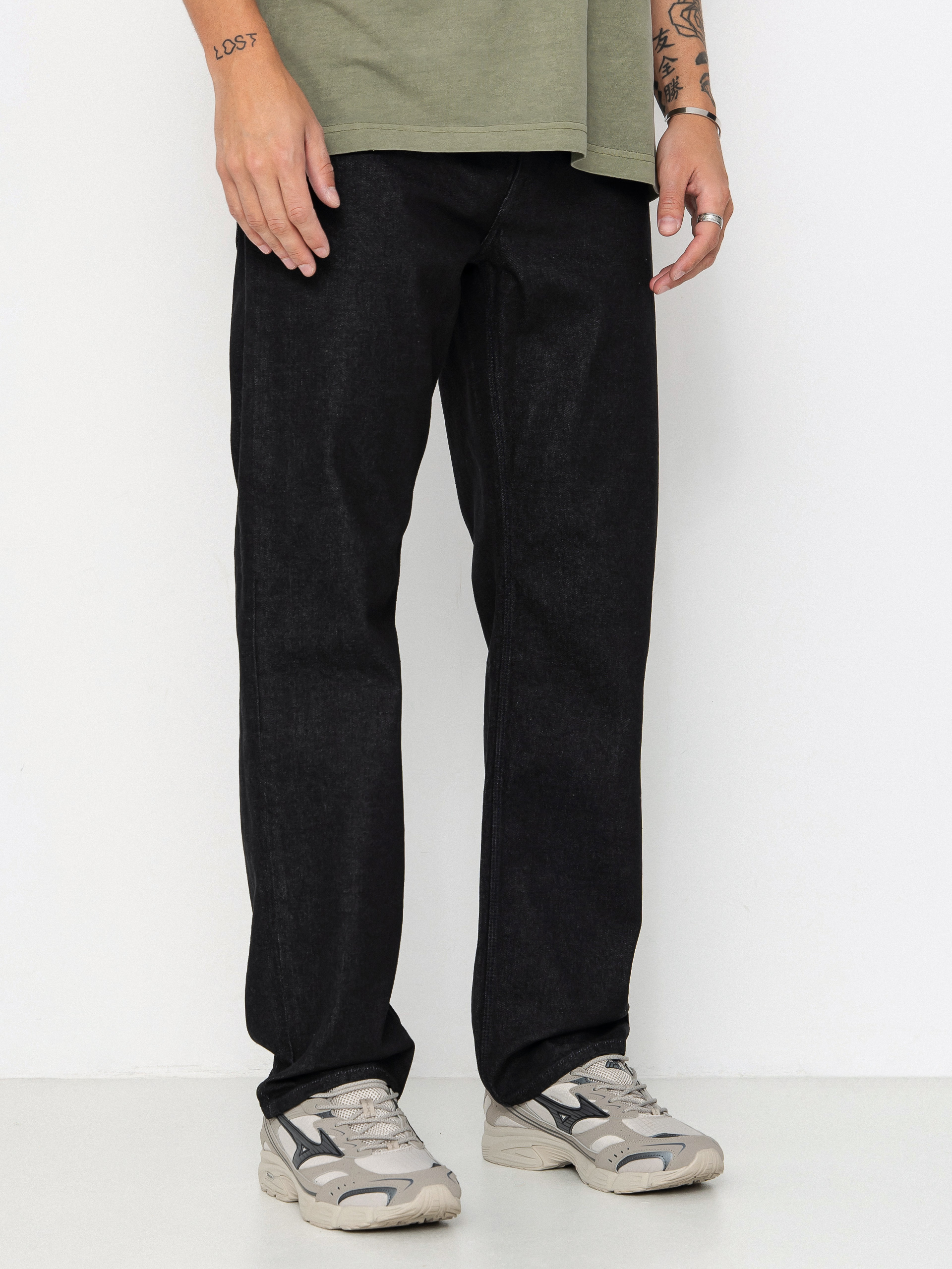 Nohavice Volcom Kinkade Denim (black wash)