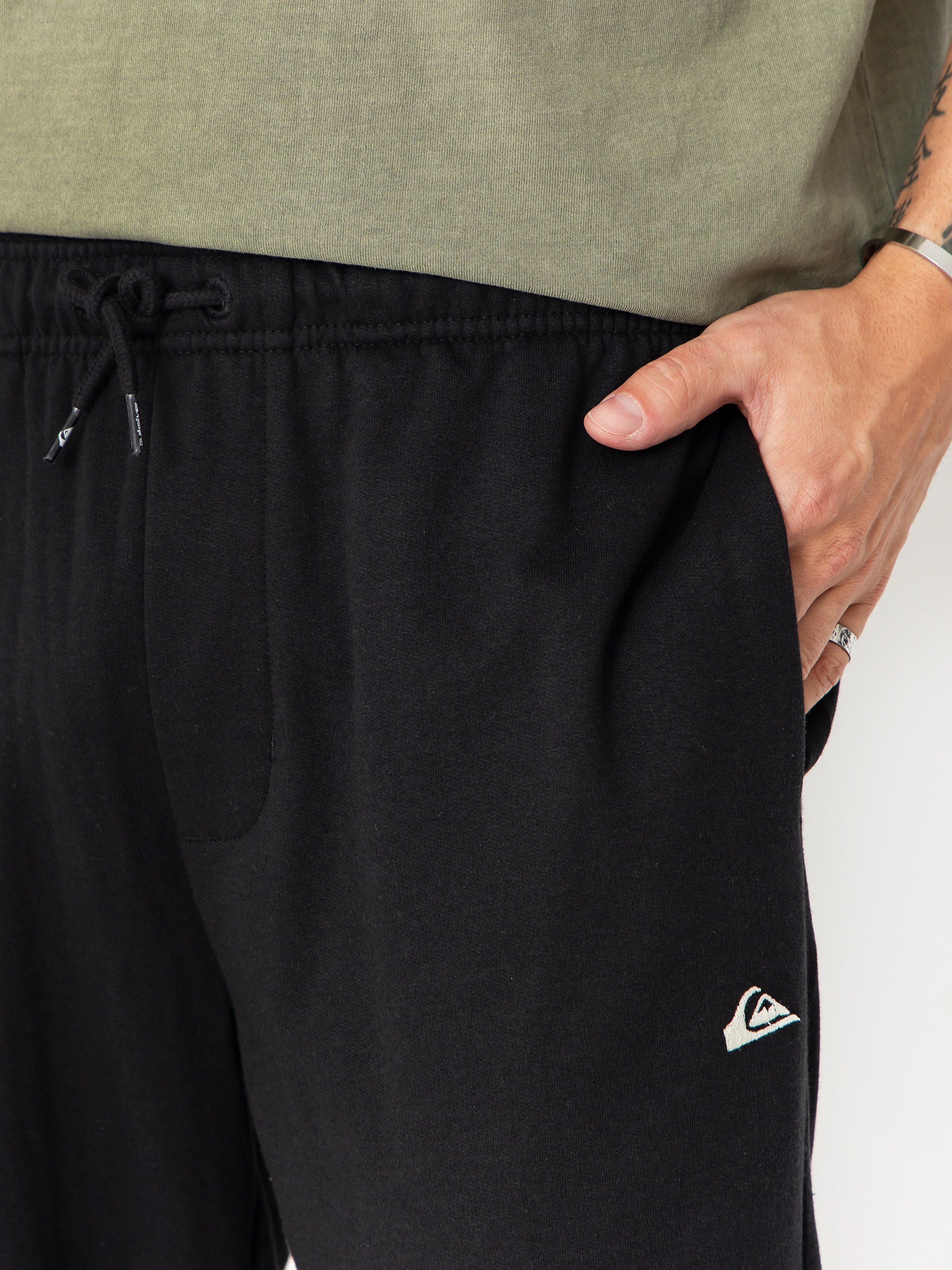 Nohavice Quiksilver Basic Jogger (black)