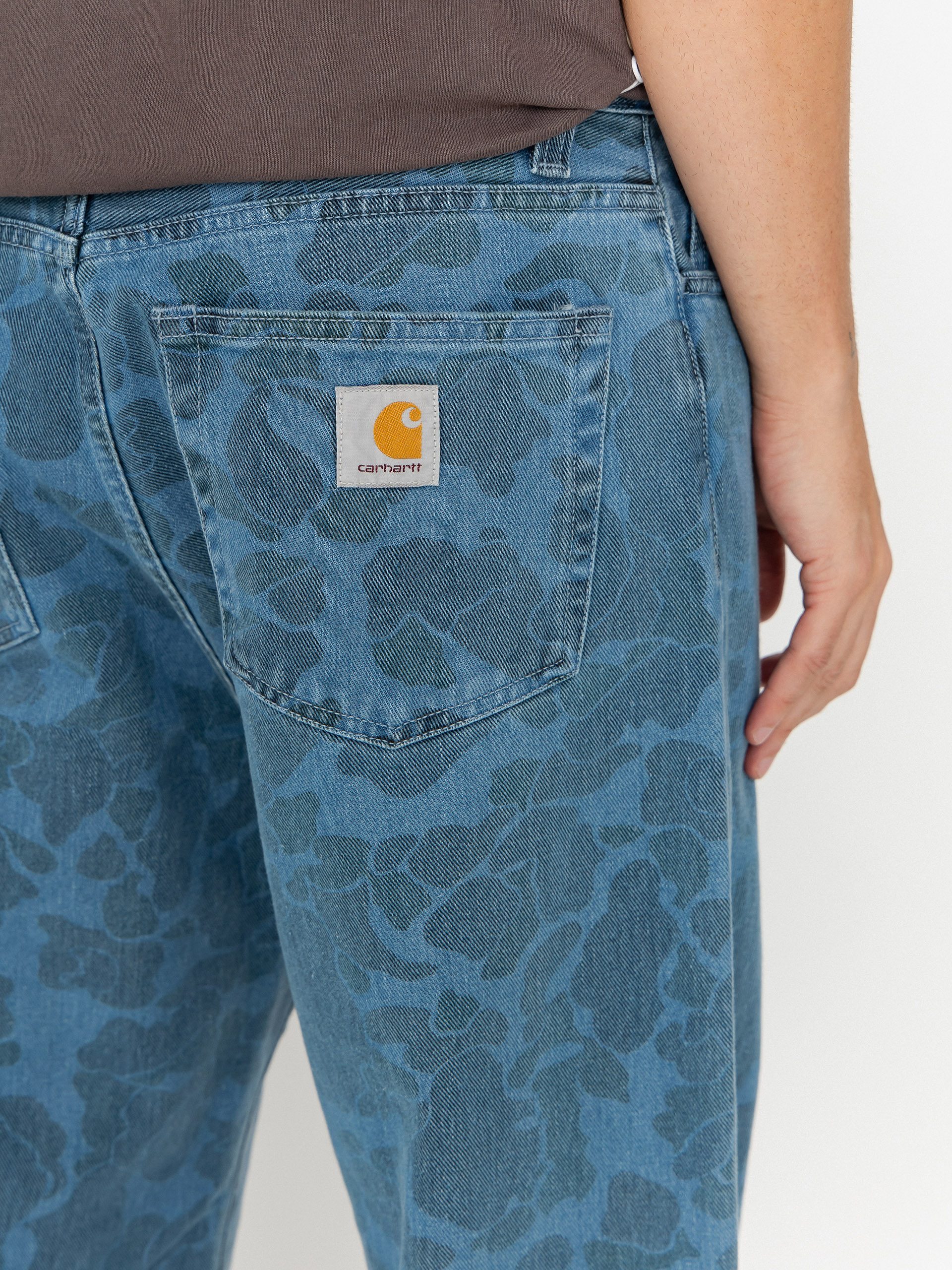 Nohavice Carhartt WIP Duck Landon (camo duck/blue/bleached)