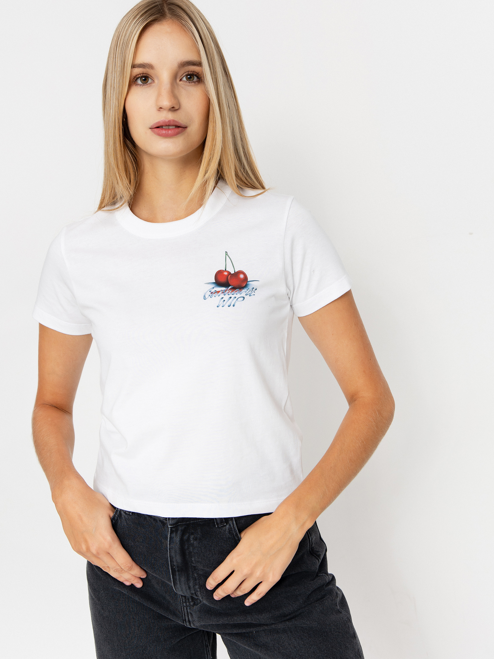 Tričko Carhartt WIP Jake Garcia Wmn (white)