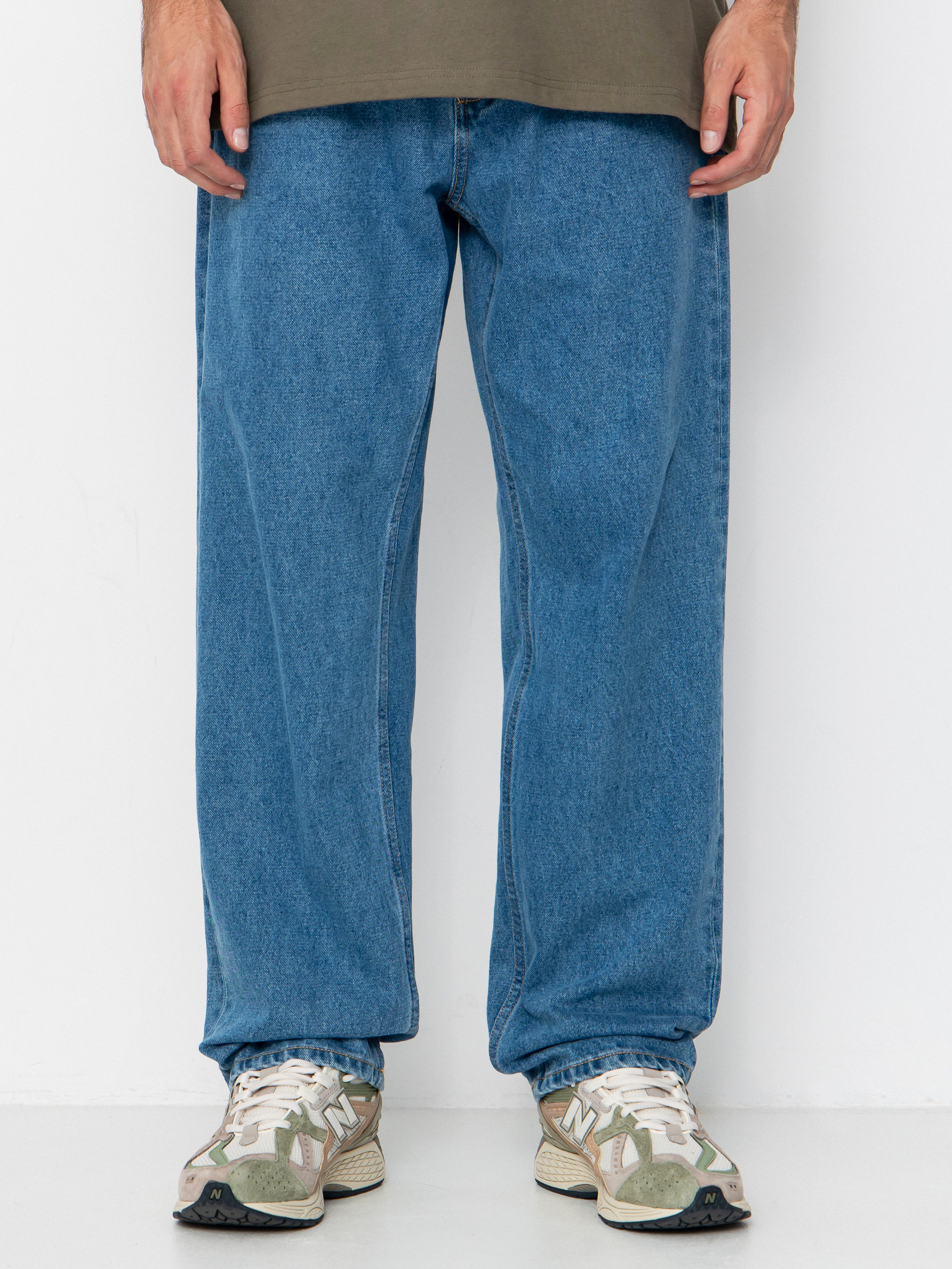 Nohavice OBEY Hardwork Denim (light indigo)