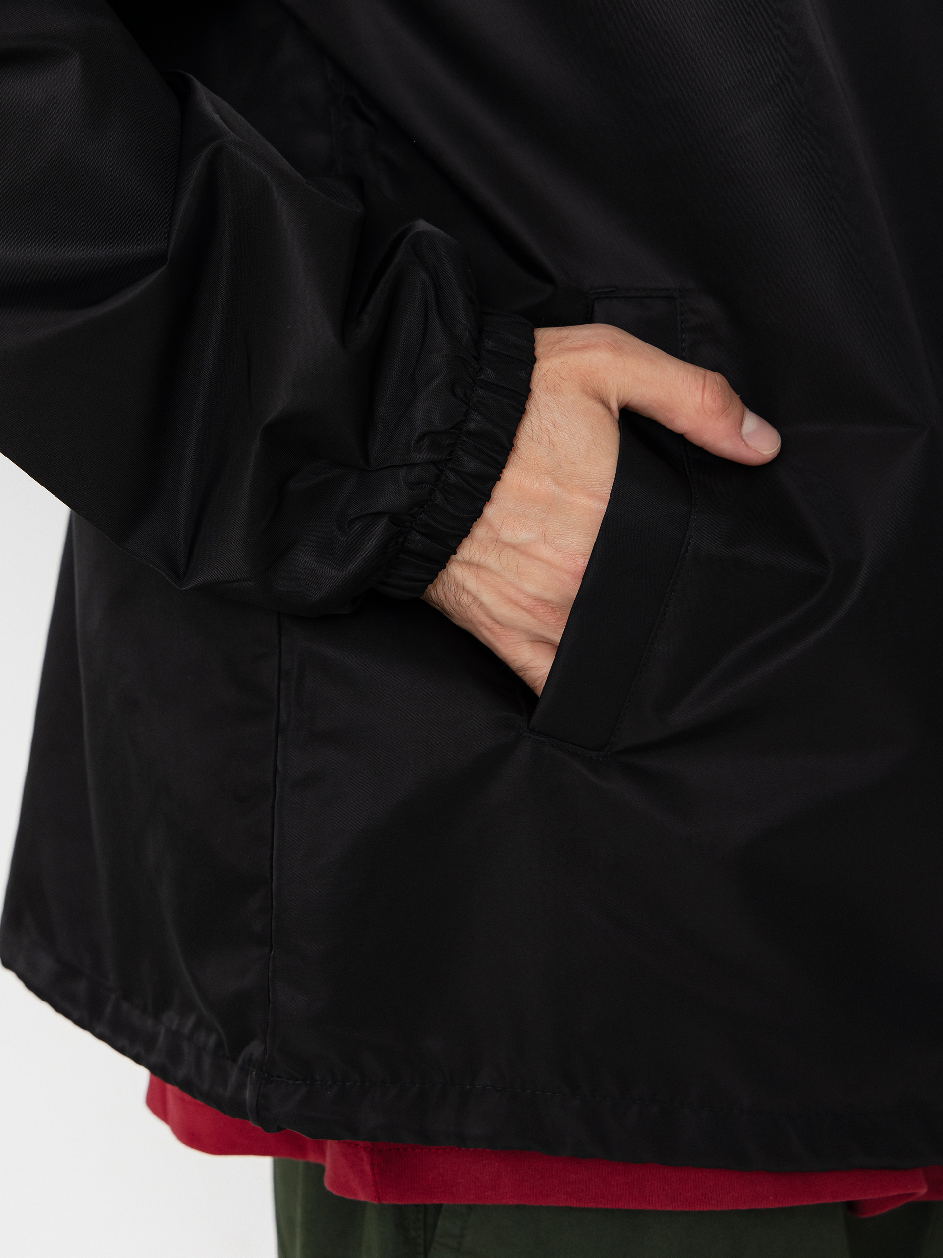 Bunda Vans Torrey Nylon Coaches (black/white)