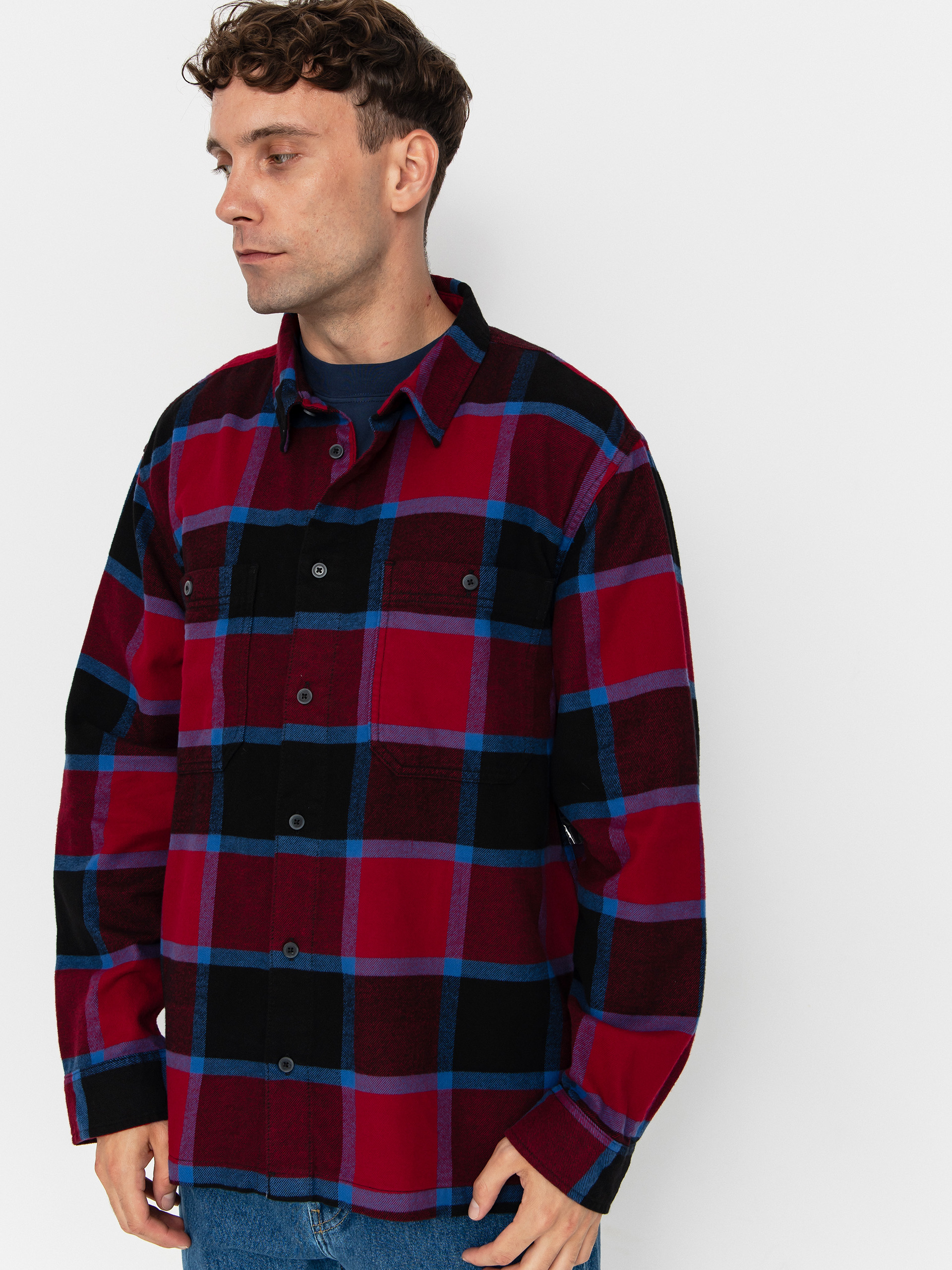 Košeľa Vans Larkspur Plaid Flannel
