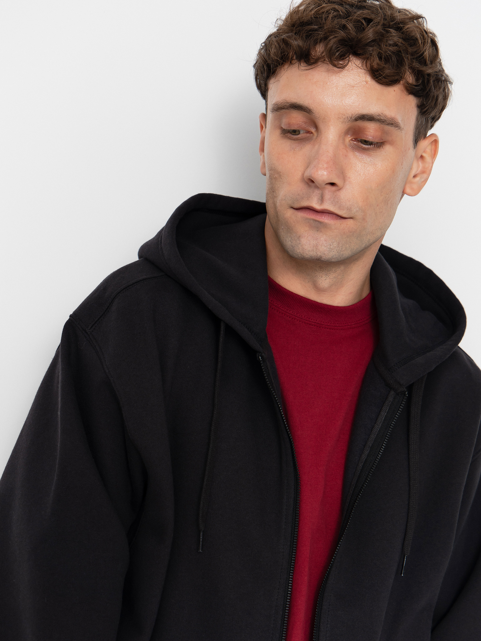 Mikina s kapucňou Vans Skate Atiba Haze ZHD (black)