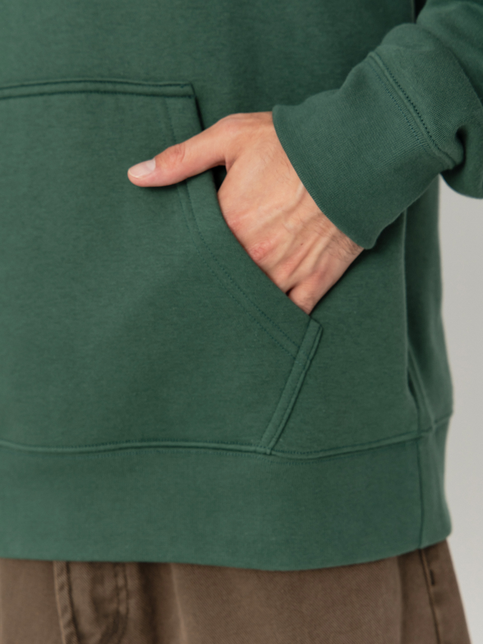 Mikina s kapucňou Quiksilver Salt Water Graphic HD (trekking green)