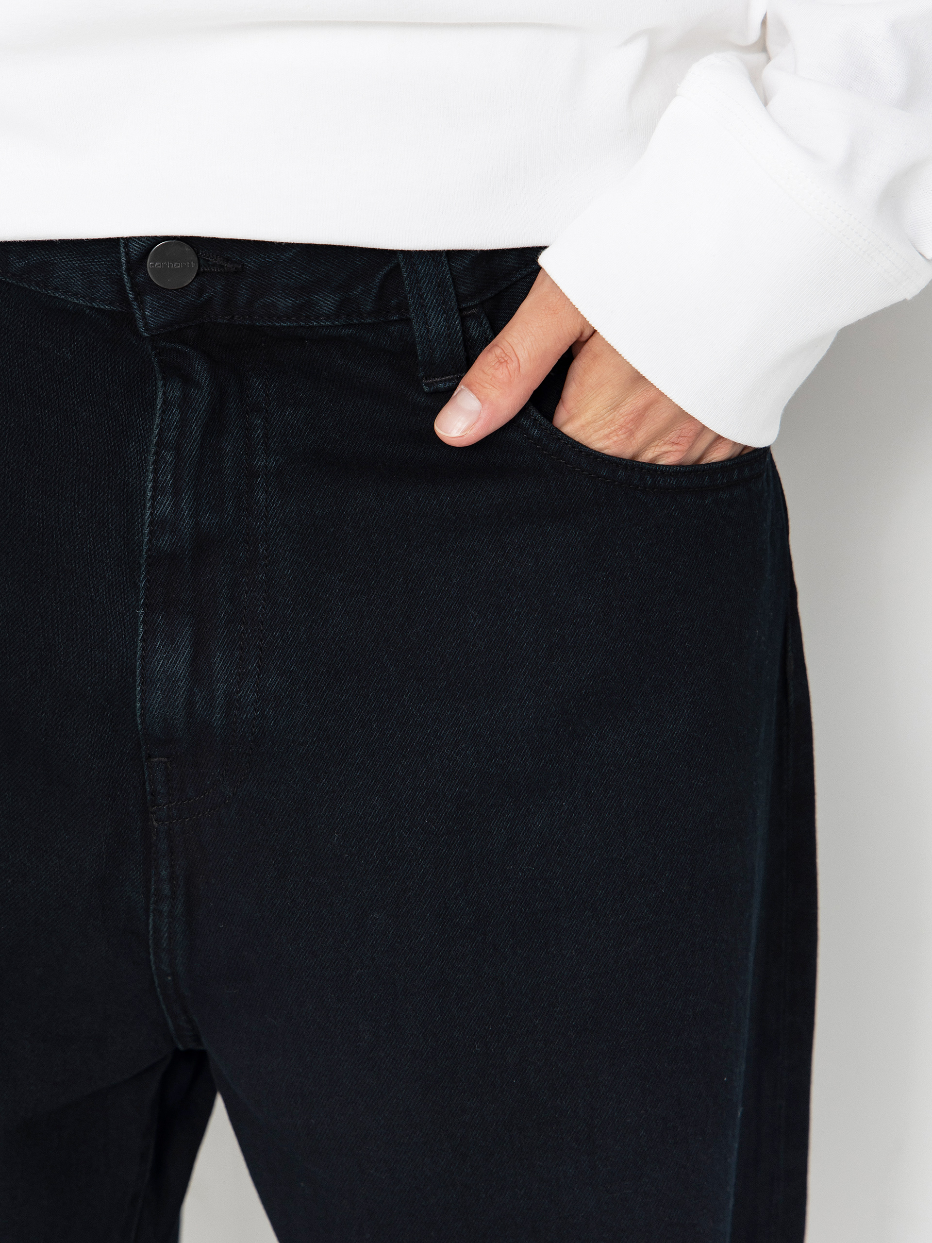 Nohavice Carhartt WIP Landon (blue/midnight wash)