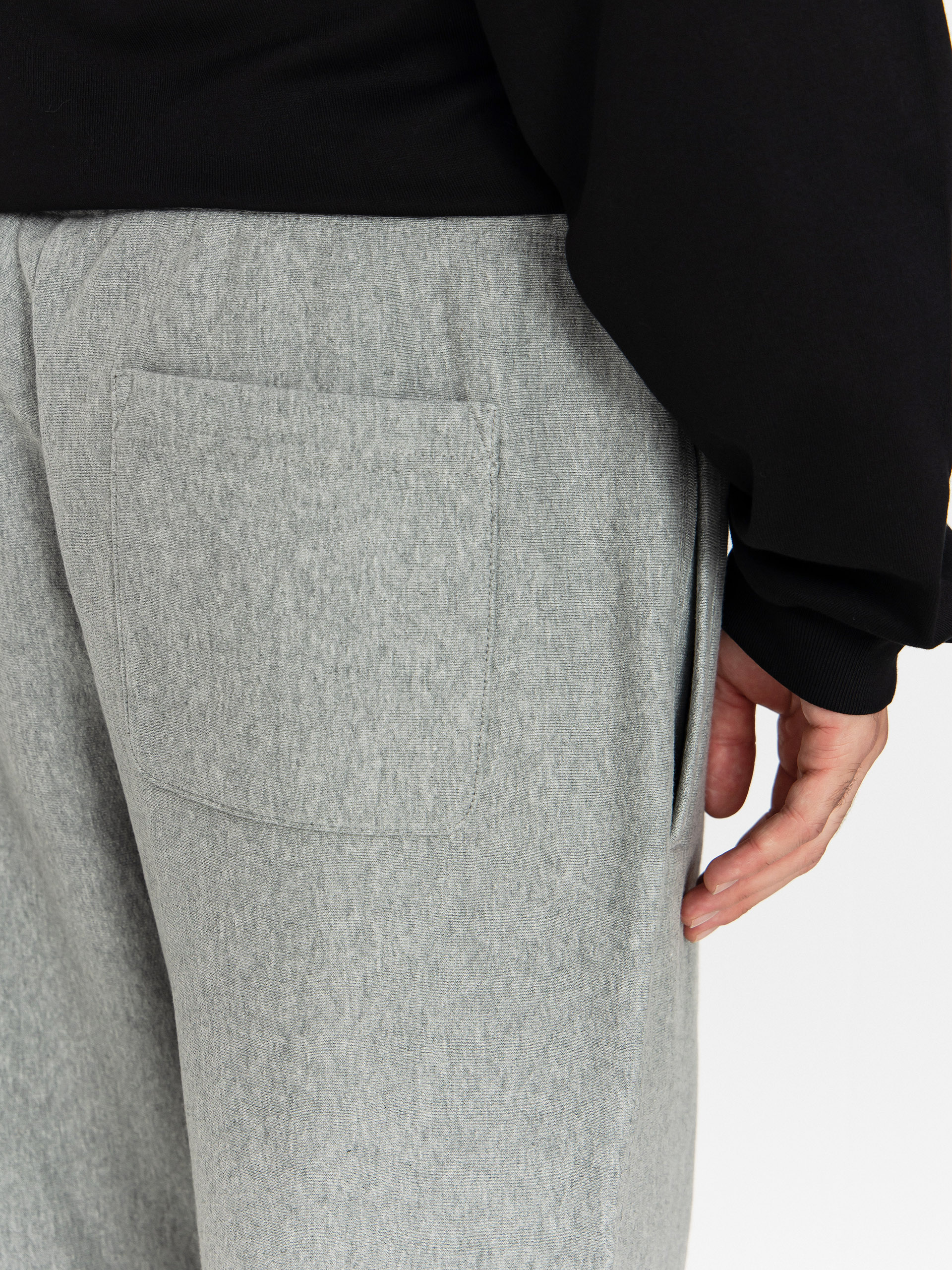 Nohavice Carhartt WIP American Script Jogging (grey heather)