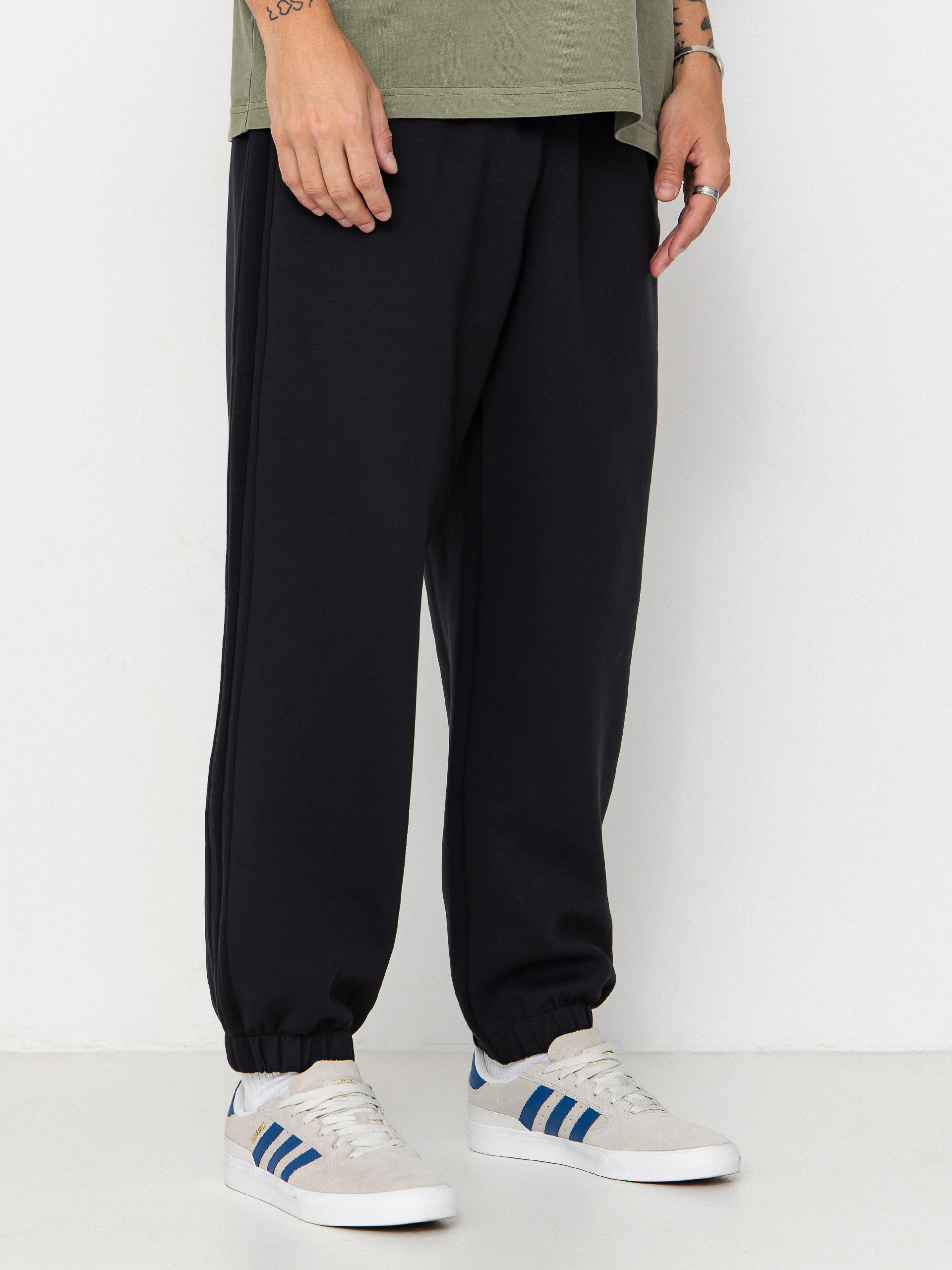 Nohavice adidas Tech Fleece (black/white)