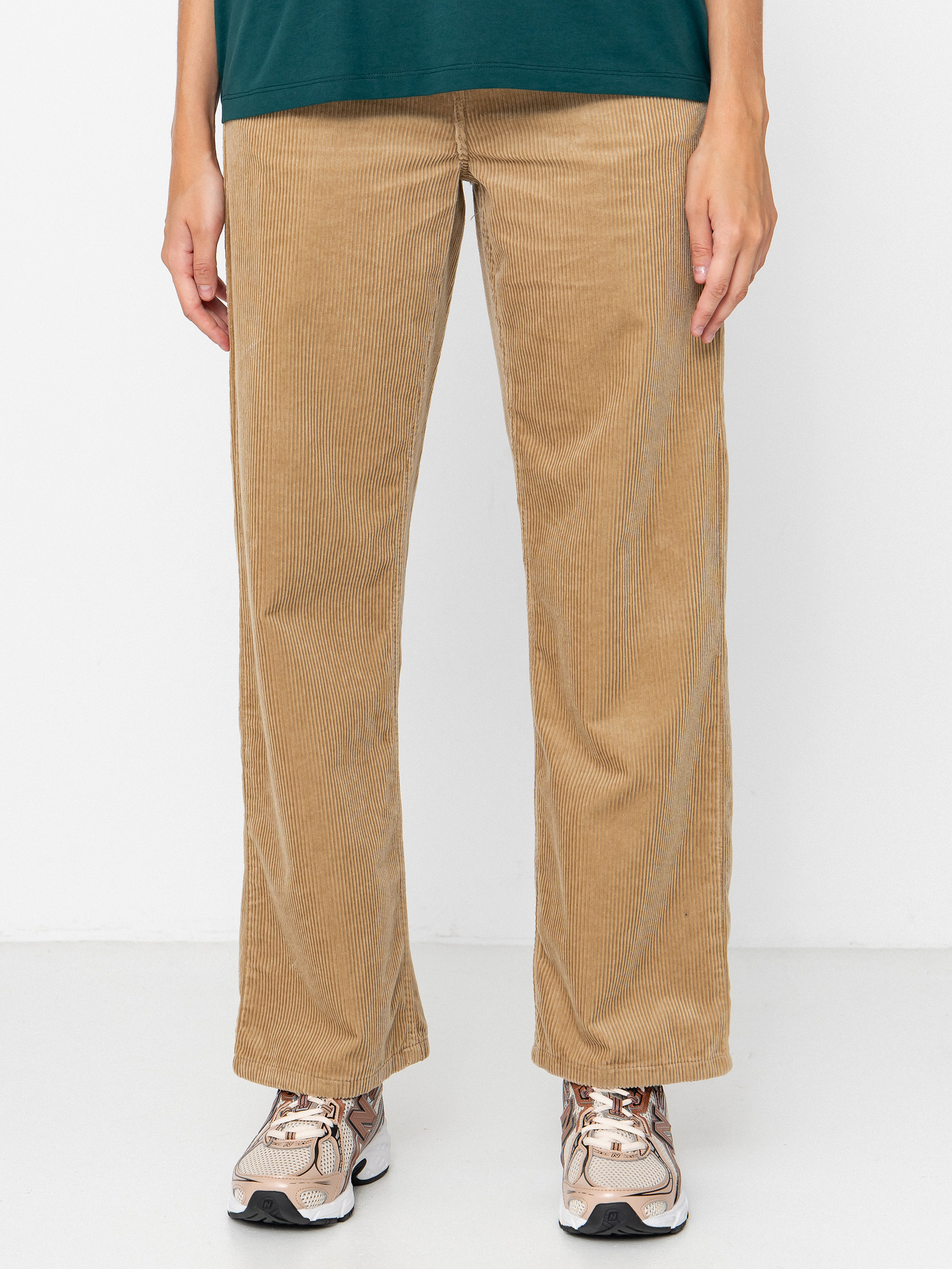 Nohavice Carhartt WIP Simple Wmn (leather/rinsed)