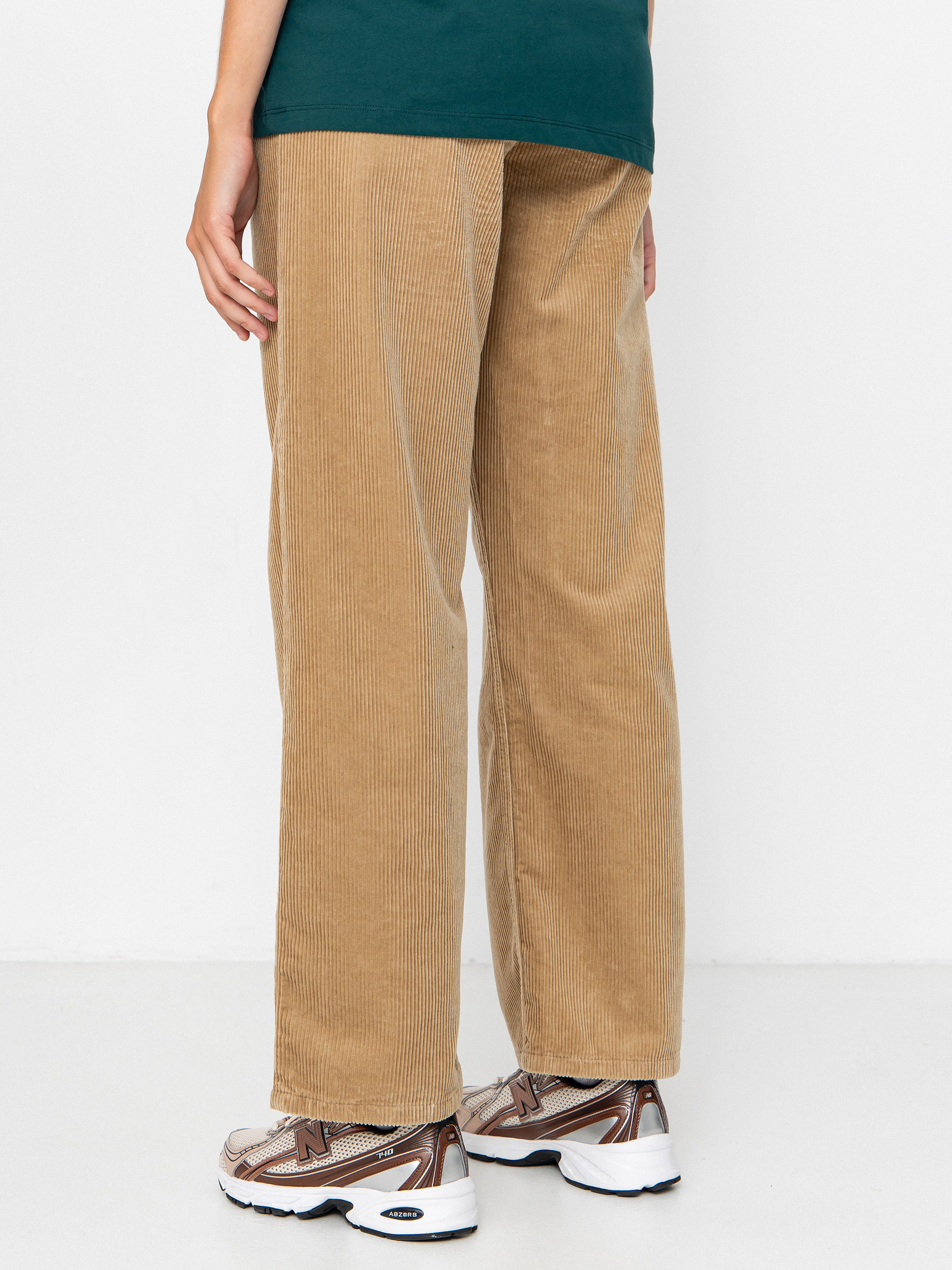 Nohavice Carhartt WIP Simple Wmn (leather/rinsed)