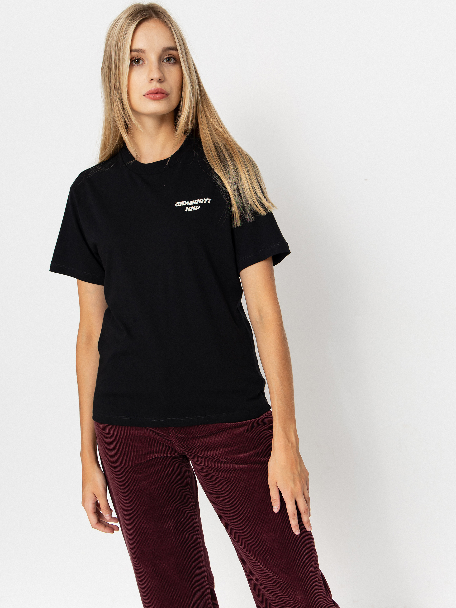 Tričko Carhartt WIP Wiptopia Wmn (black)