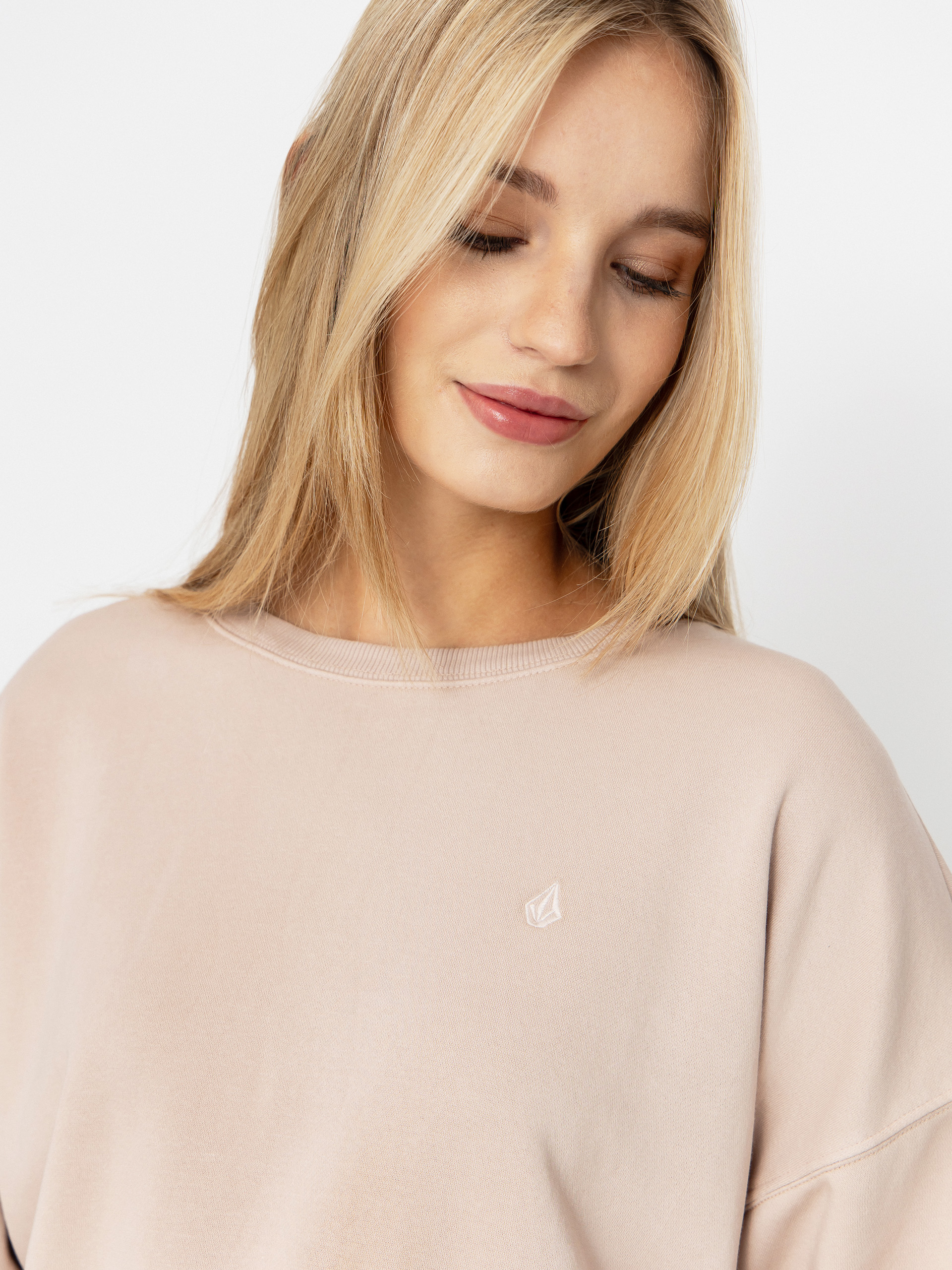 Mikina Volcom Stone Soft Crew Wmn (khakiest)