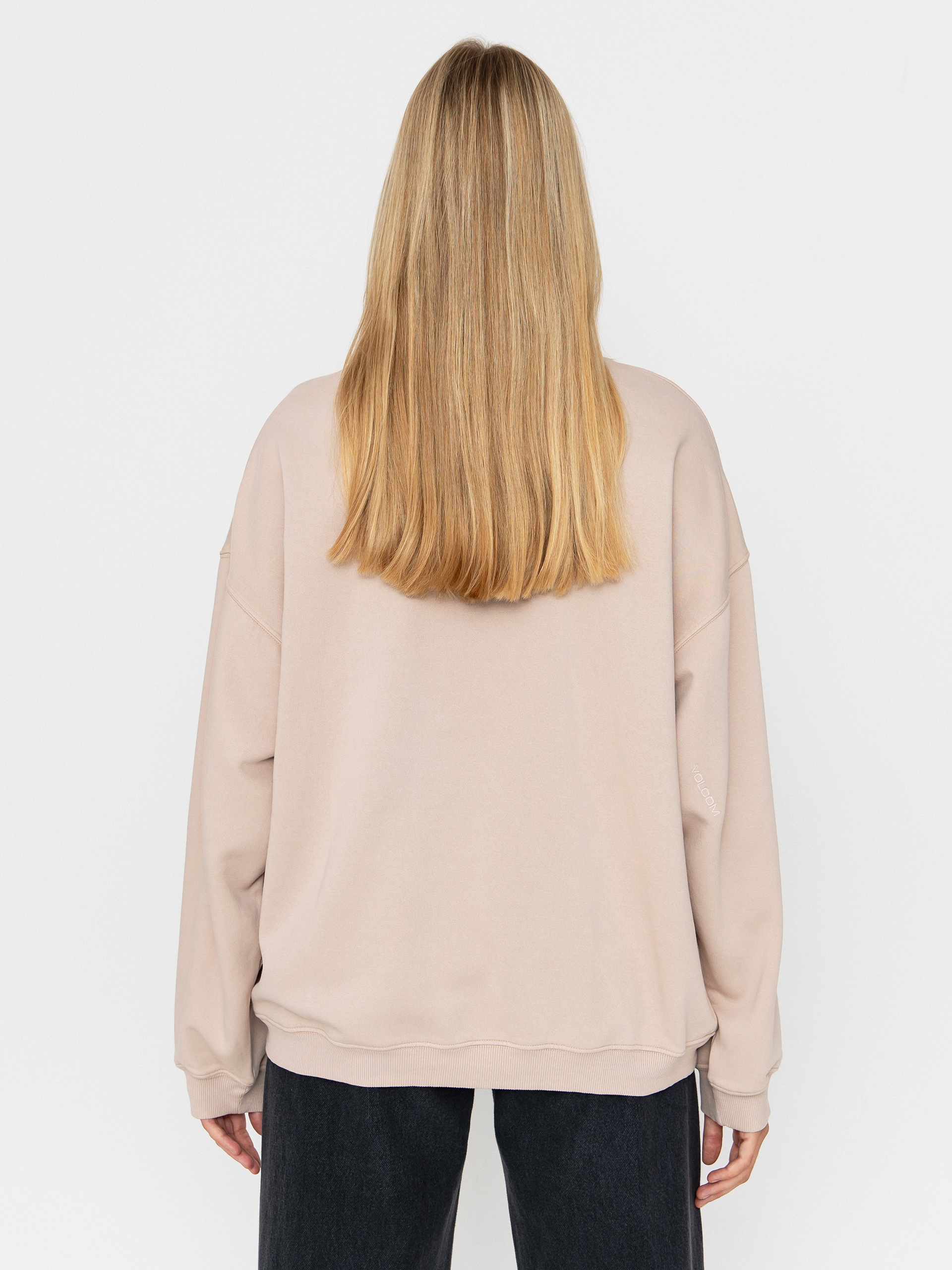 Mikina Volcom Stone Soft Crew Wmn (khakiest)