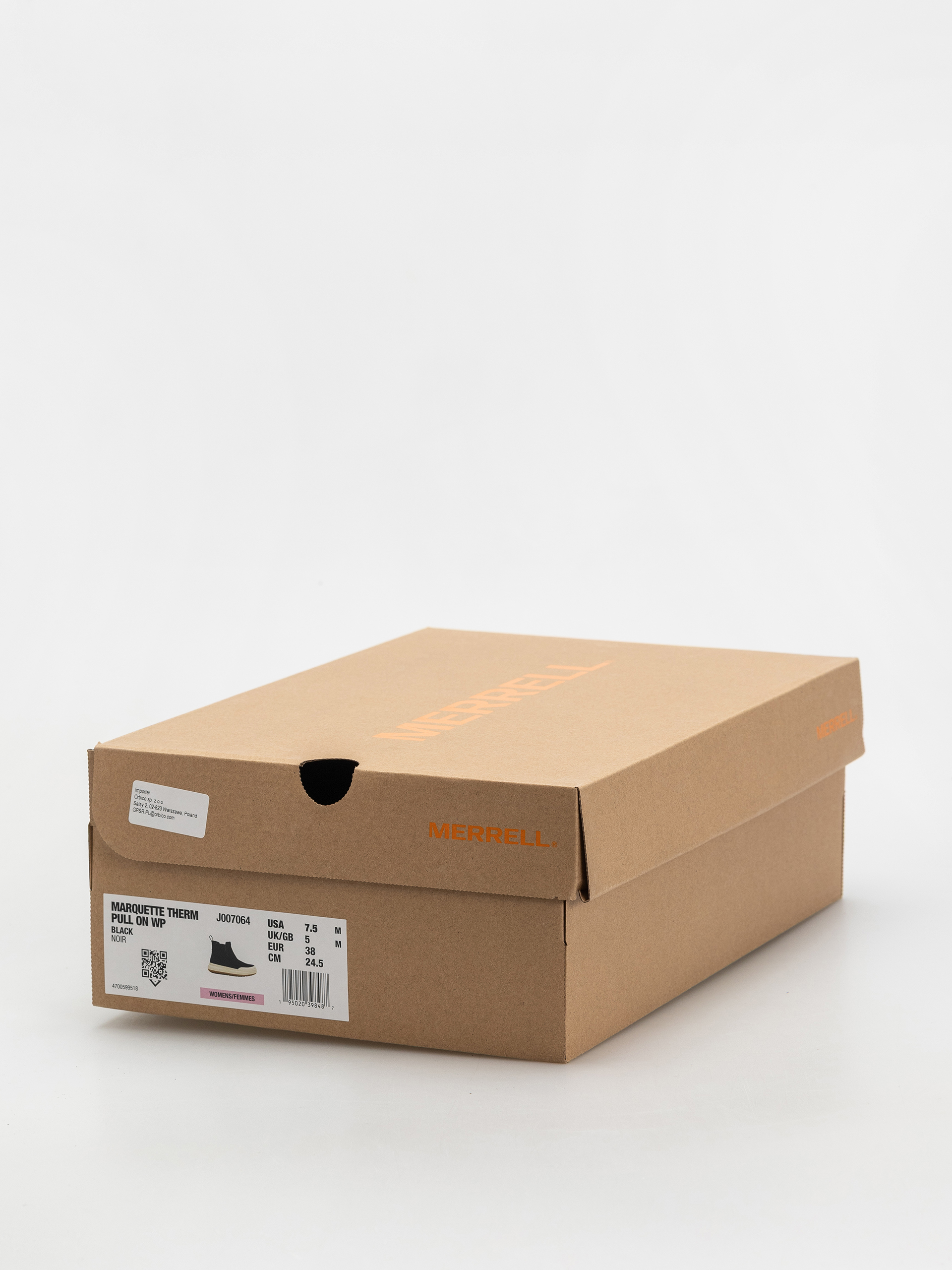 Topánky Merrell Marquette Thermo Pull On Wp Wmn (black)