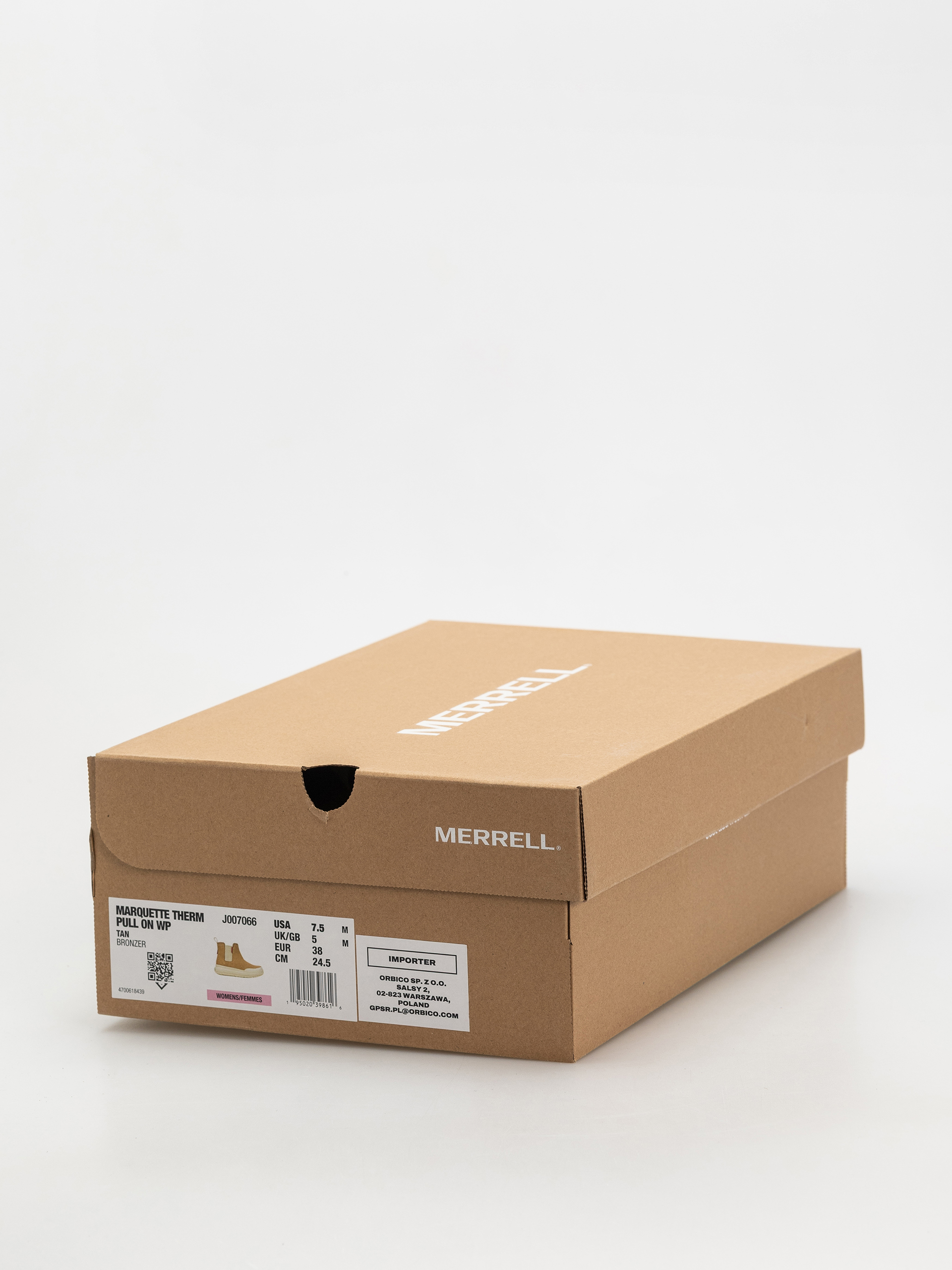 Topánky Merrell Marquette Thermo Pull On Wp Wmn (tan)