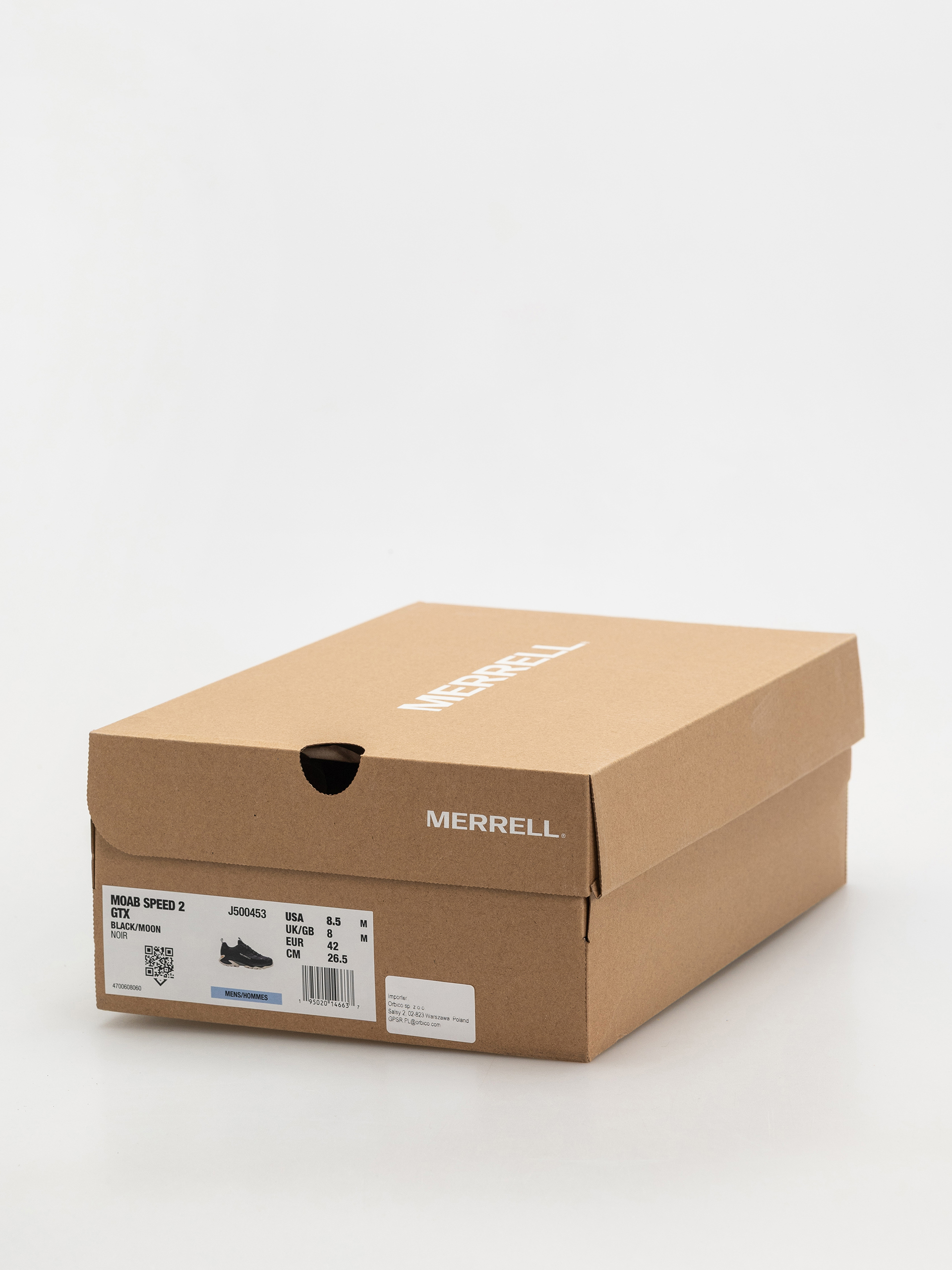 Topánky Merrell Moab Speed 2 GTX (black/moon)