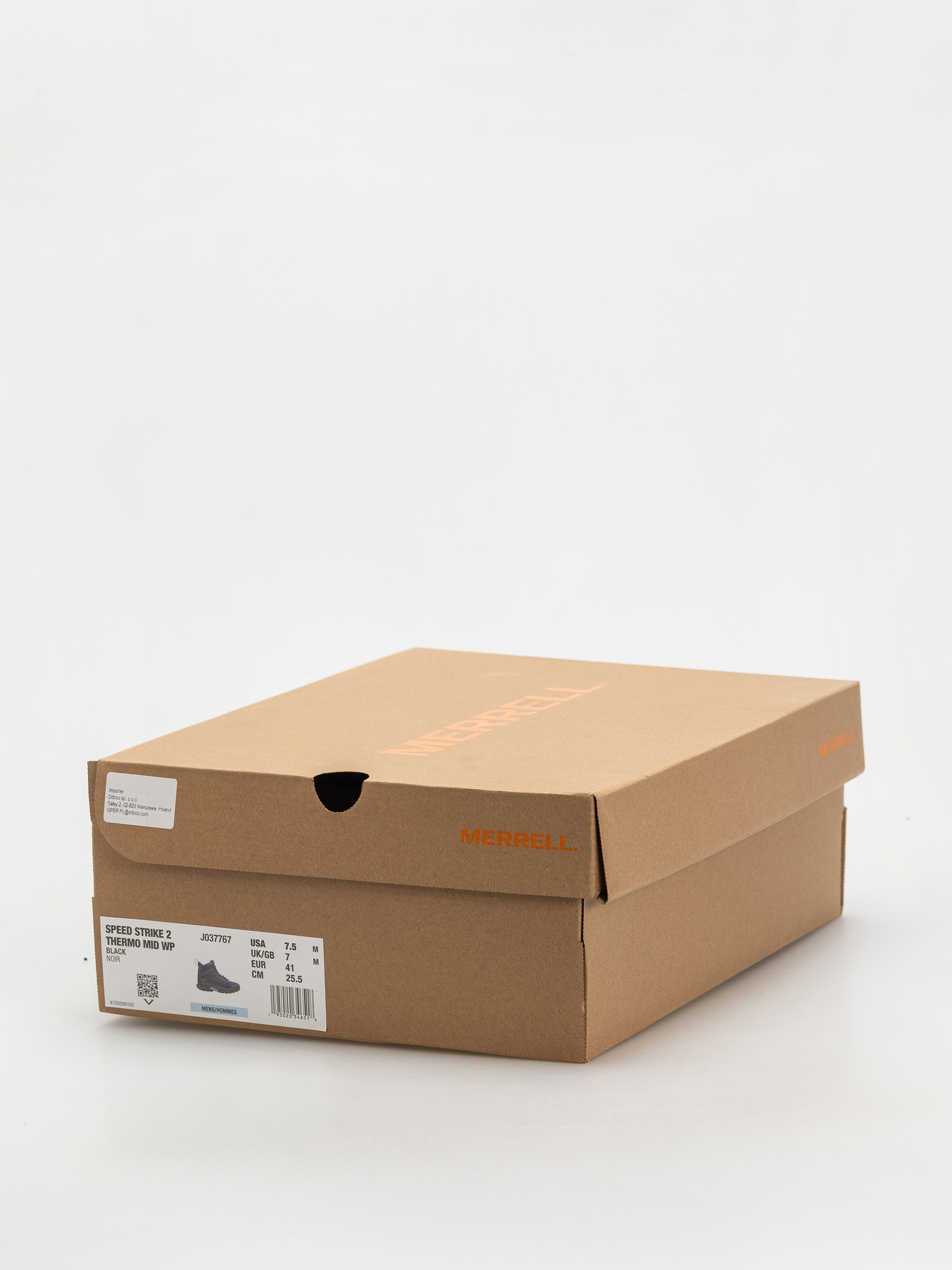 Topánky Merrell Speed Strike 2 Thermo Mid Wp (black)