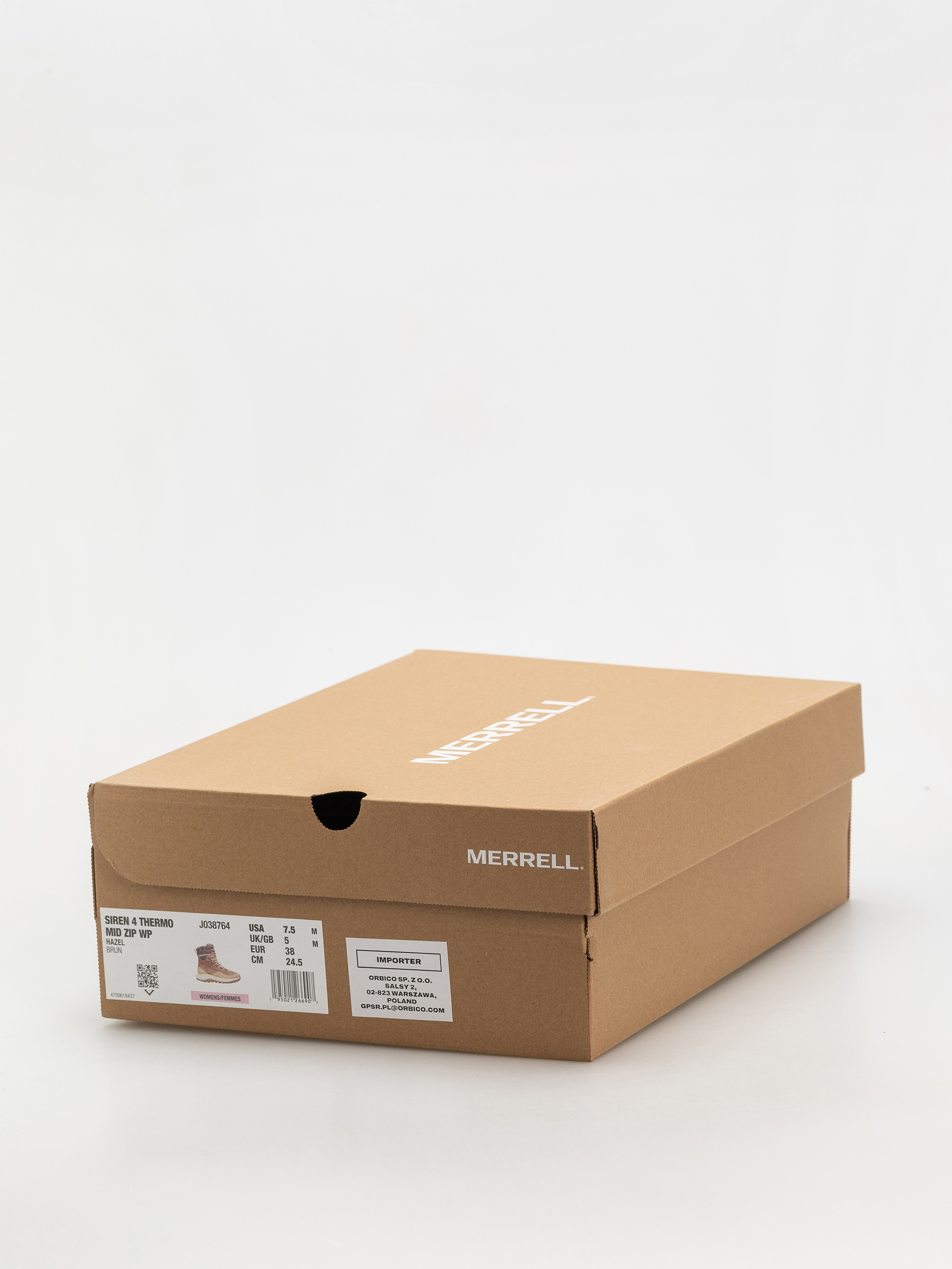 Topánky Merrell Siren 4 Thermo Mid Zip Wp Wmn (hazel)