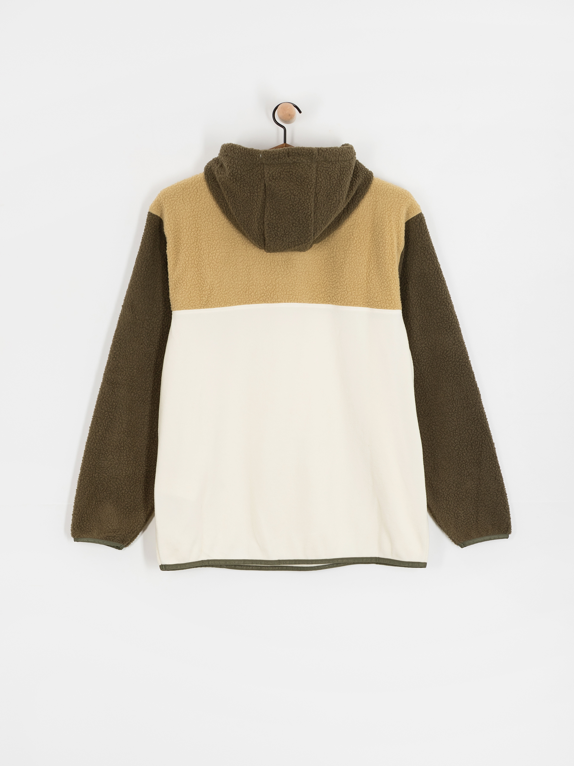 Pánsky Flísová mikina Quiksilver Ocean View Mix Up Hoody (grape leaf)