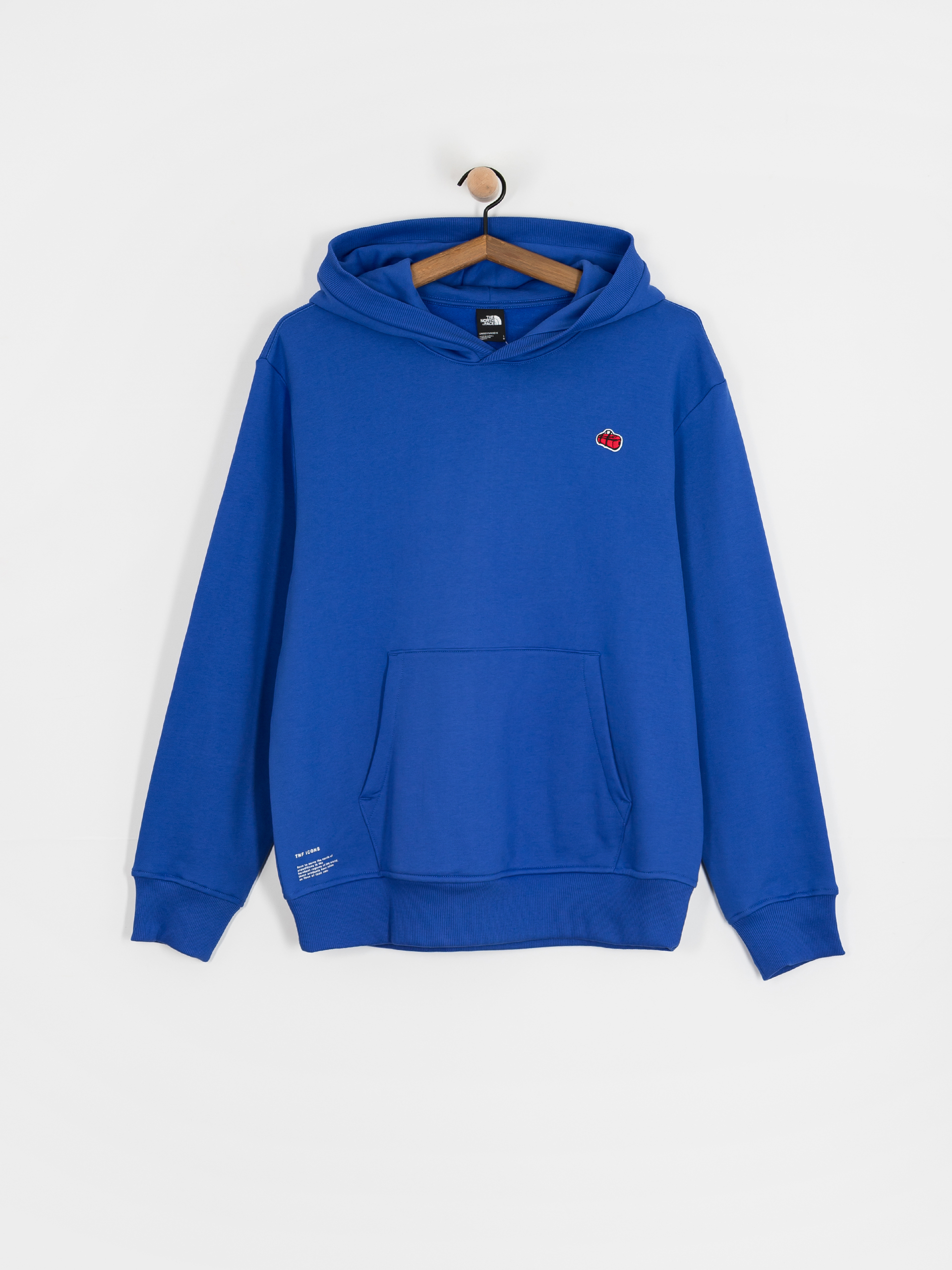 Mikina s kapucňou The North Face Icon Relaxed HD (tnf blue)