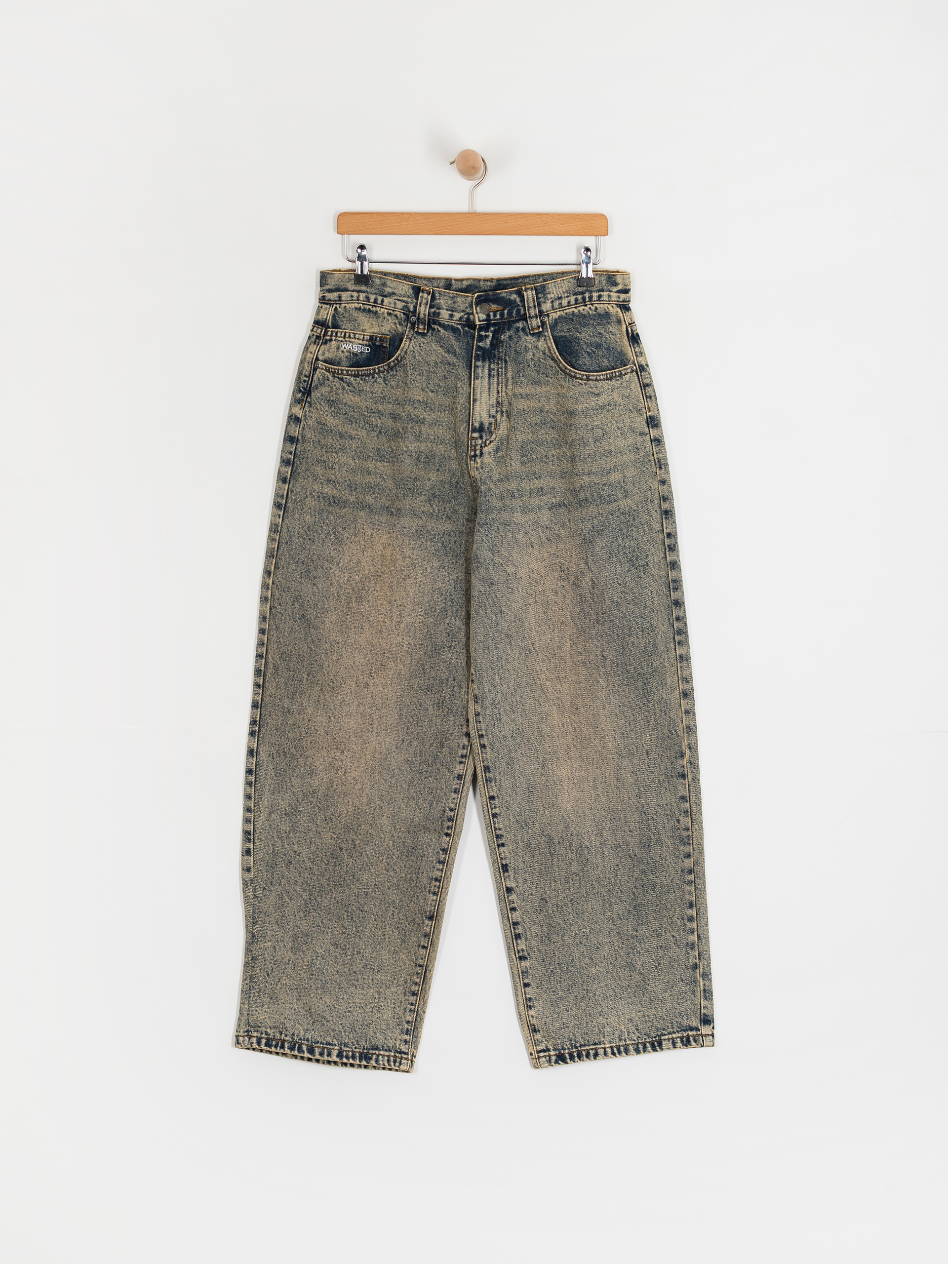 Nohavice Wasted Paris Grant (acid blue)