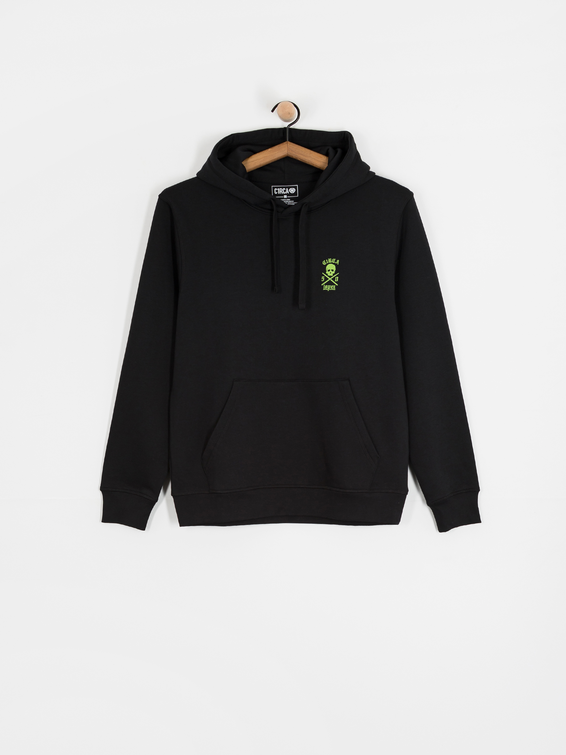 Mikina Circa Lopez 50 (black/green)