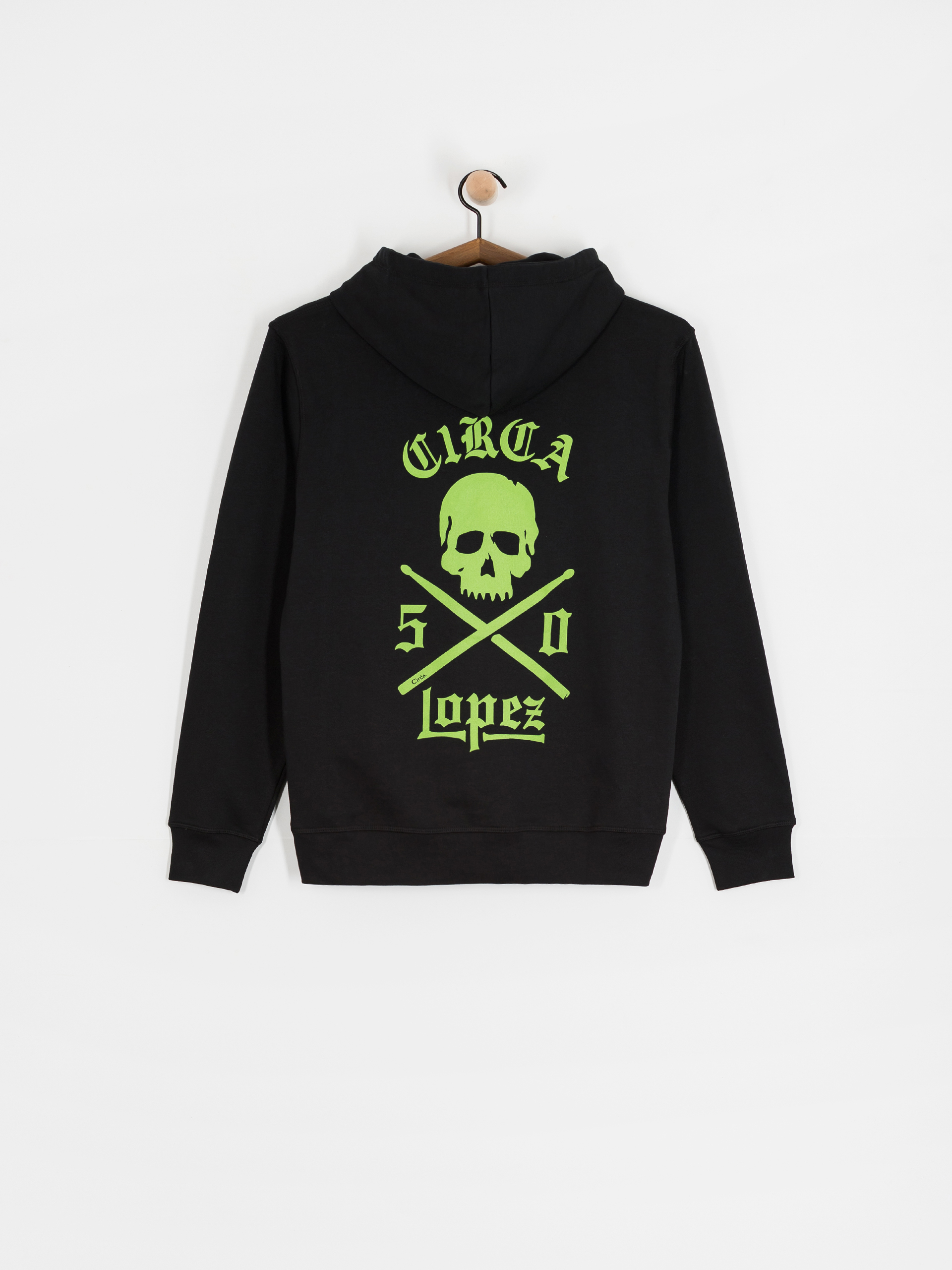 Mikina Circa Lopez 50 (black/green)