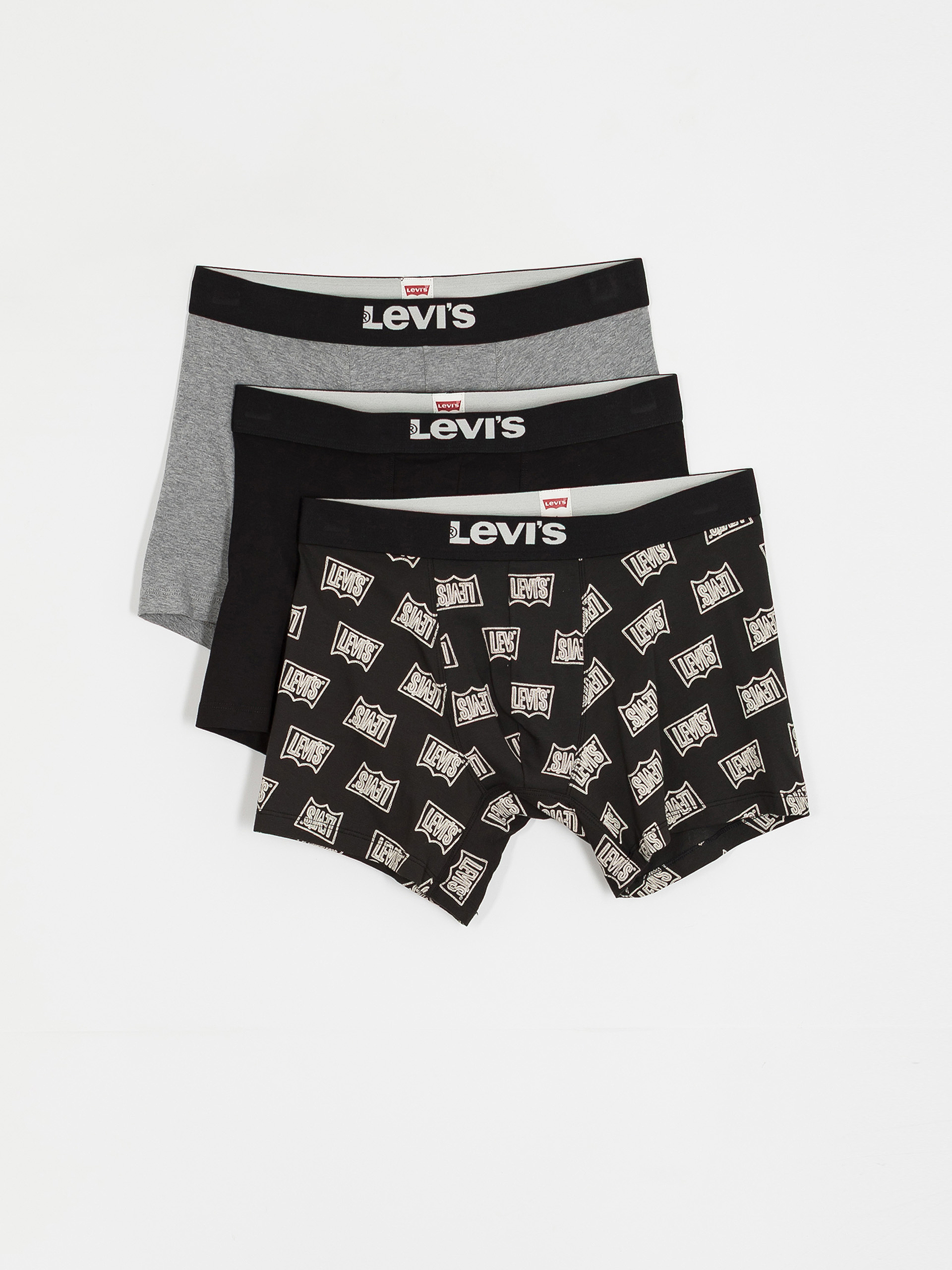 Spodné prádlo Levi's® Gift Wstrn Bw Boxer (black/grey)